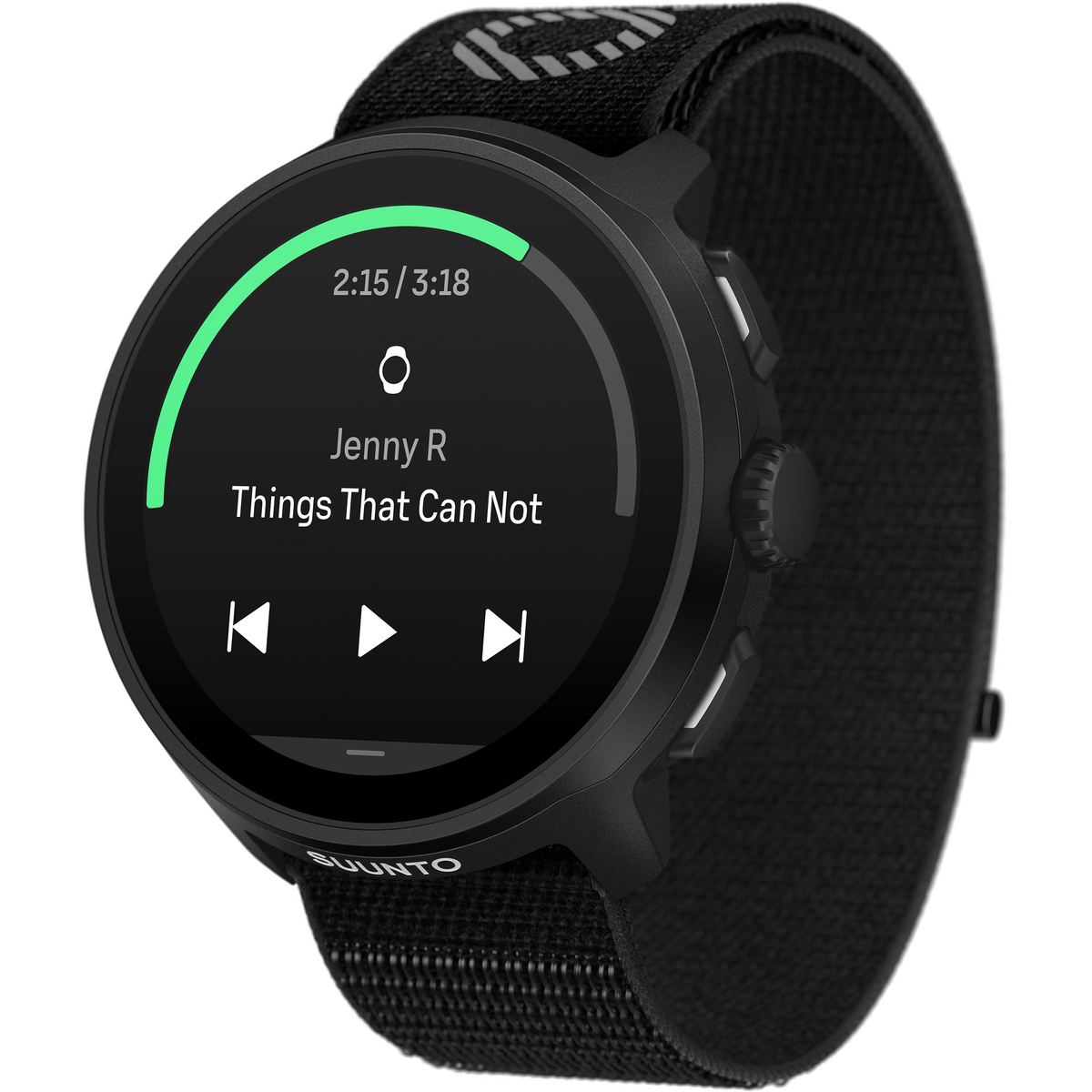 Suunto Suunto Run mit Nylonarmband GPS Uhr