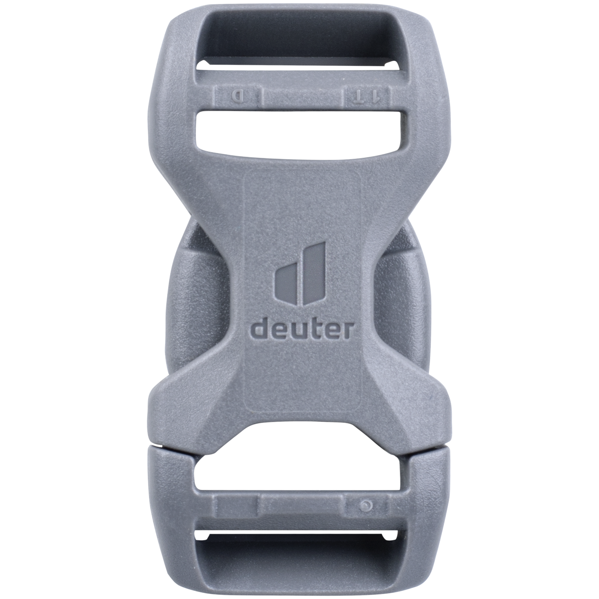 Schnalle D 16 mm - Grau