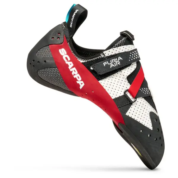 Scarpa - Furia Air - Kletterschuhe Gr 41,5 rot/weiß/grau