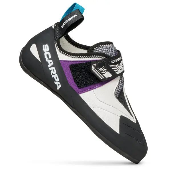 Scarpa - Origin VS LV - Kletterschuhe Gr 45 grau/weiß