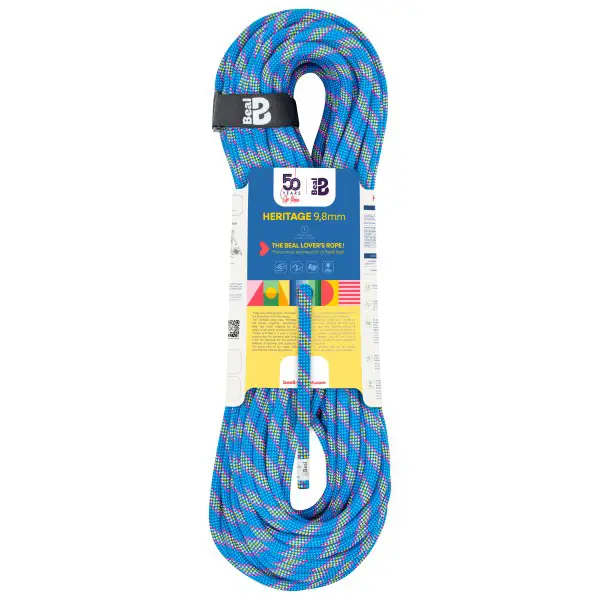 Beal - Heritage 9,8 - Einfachseil Gr 50 m blau