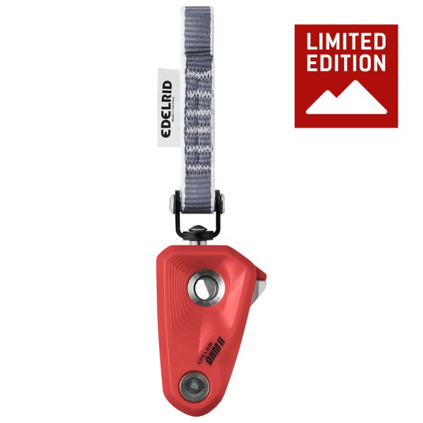 Edelrid - Ohm II Exclusive - Sicherungsgerät rot