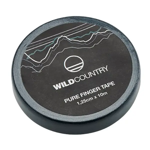 Wild Country - Pure Finger Tape - Tape Gr 10 m - Breite 1,25 cm schwarz