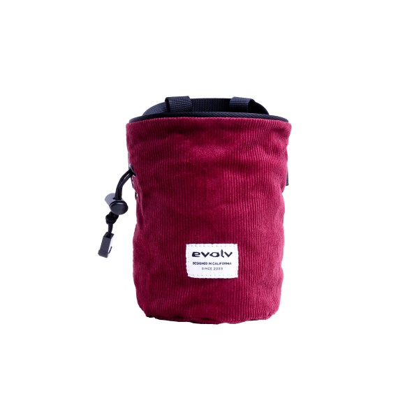 Evolv - Corduroy Chalk Bag - Chalkbag rot