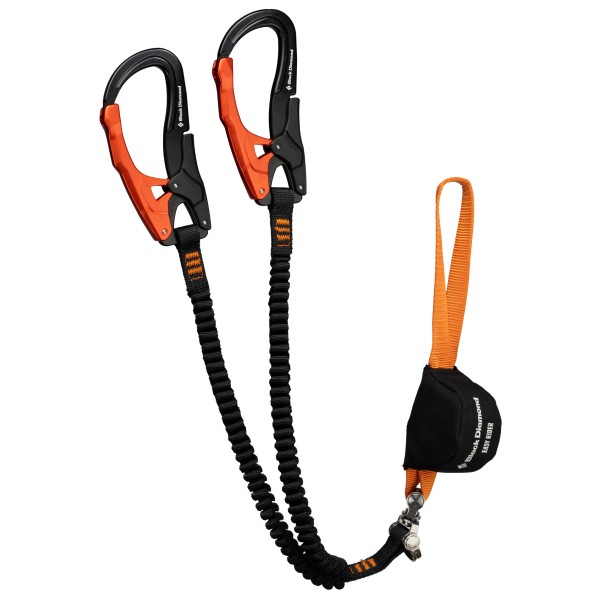 Black Diamond - Easy Rider Via Ferrata Set - Klettersteigset schwarz/orange