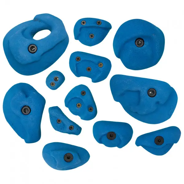 Metolius - Bouldering Set Blue Ribbon - Klettergriffe Gr 12 Holds blau