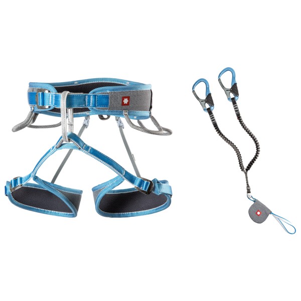 Ocun - Via Ferrata Twist Tech Eco Captur Lite Swivel Set - Kletterset Gr XS-M weiß