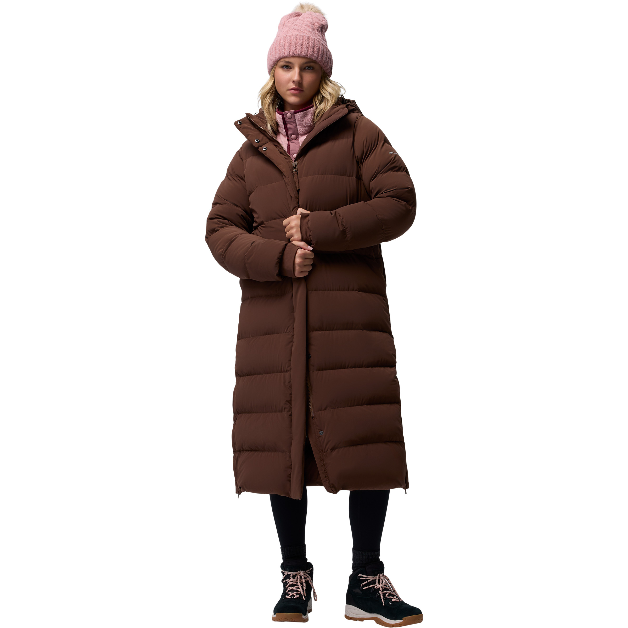 Columbia Damen Amaze Puff Long Hoodie Mantel