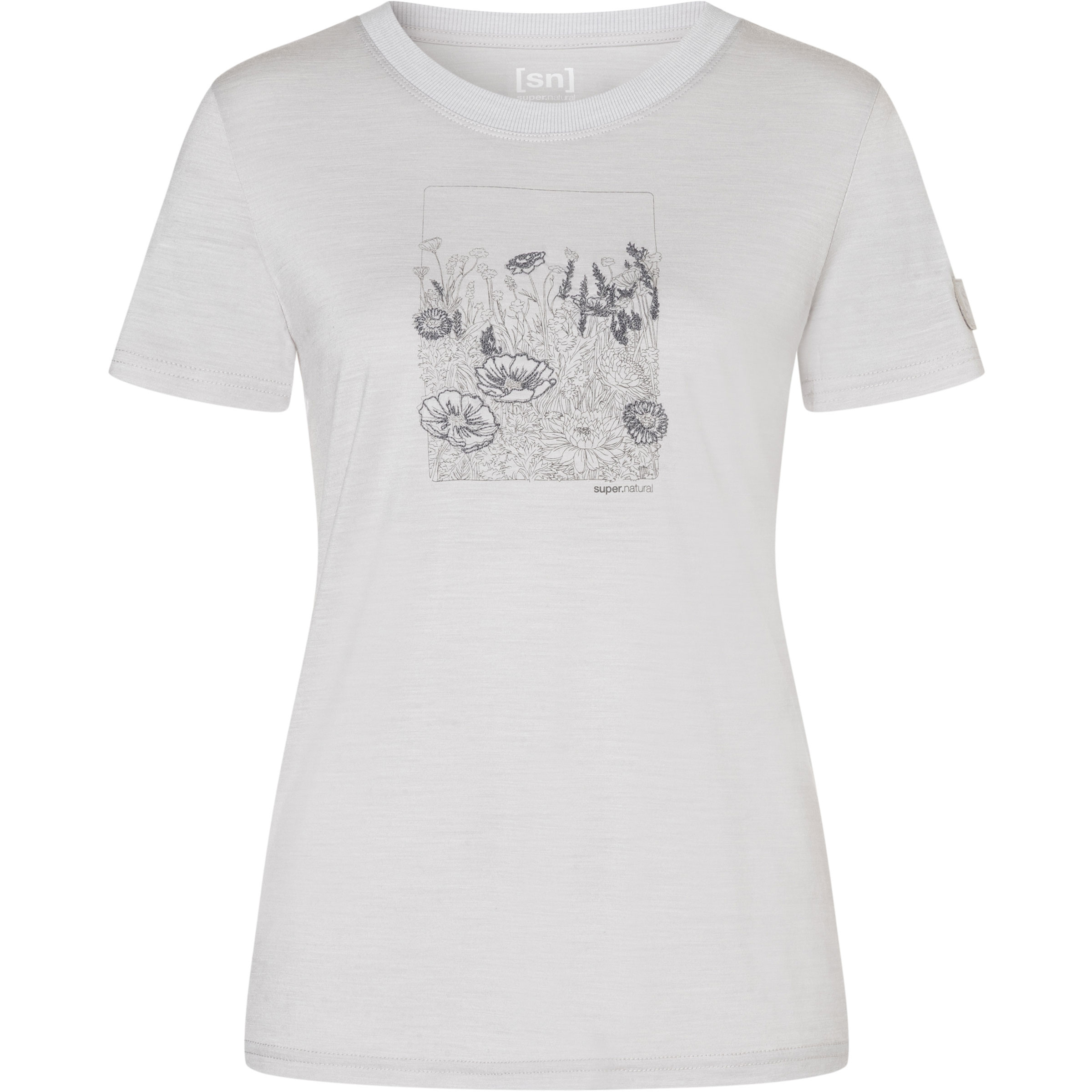 Super.Natural Damen Flower Field J T-Shirt