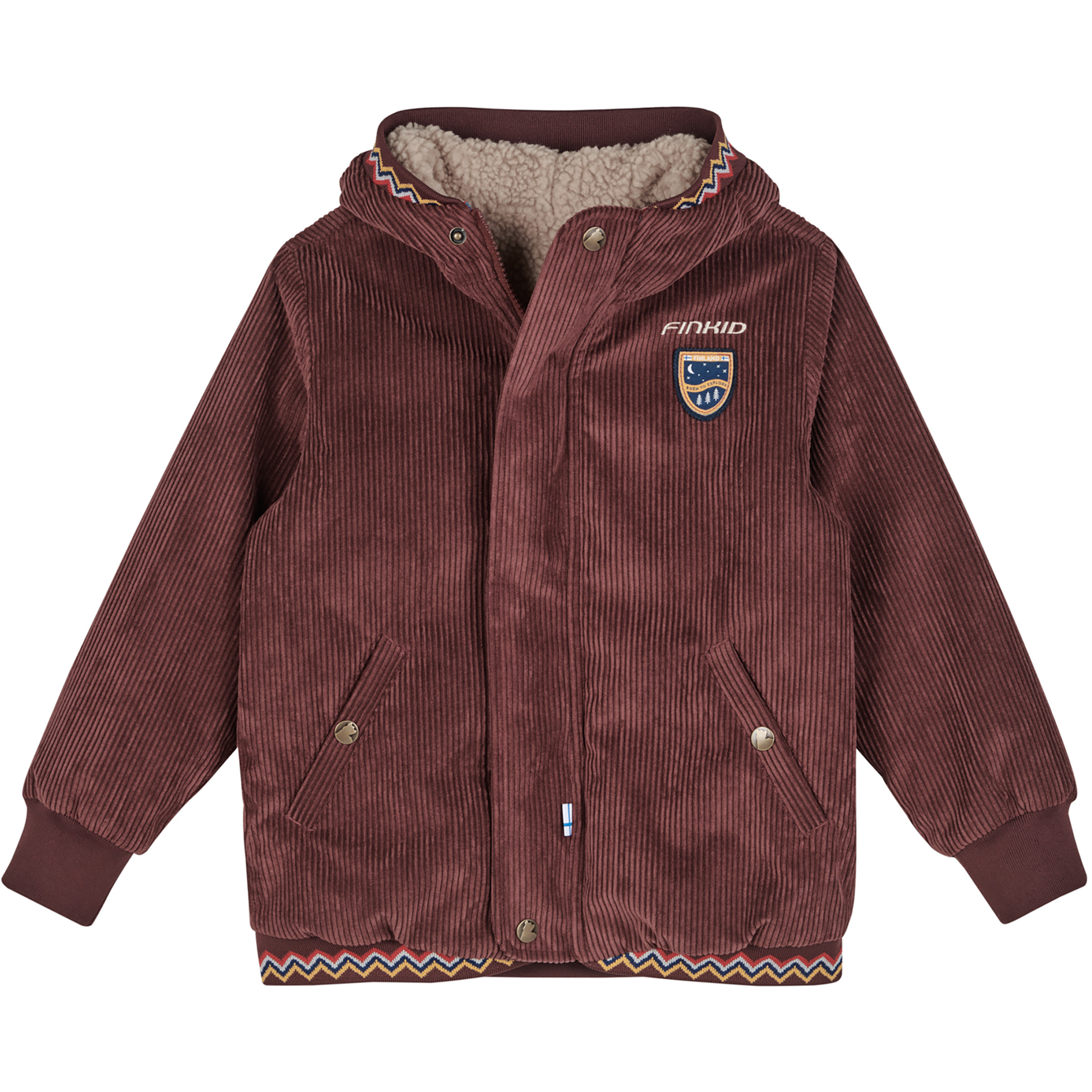 Finkid Kinder Juuri Cord Jacke