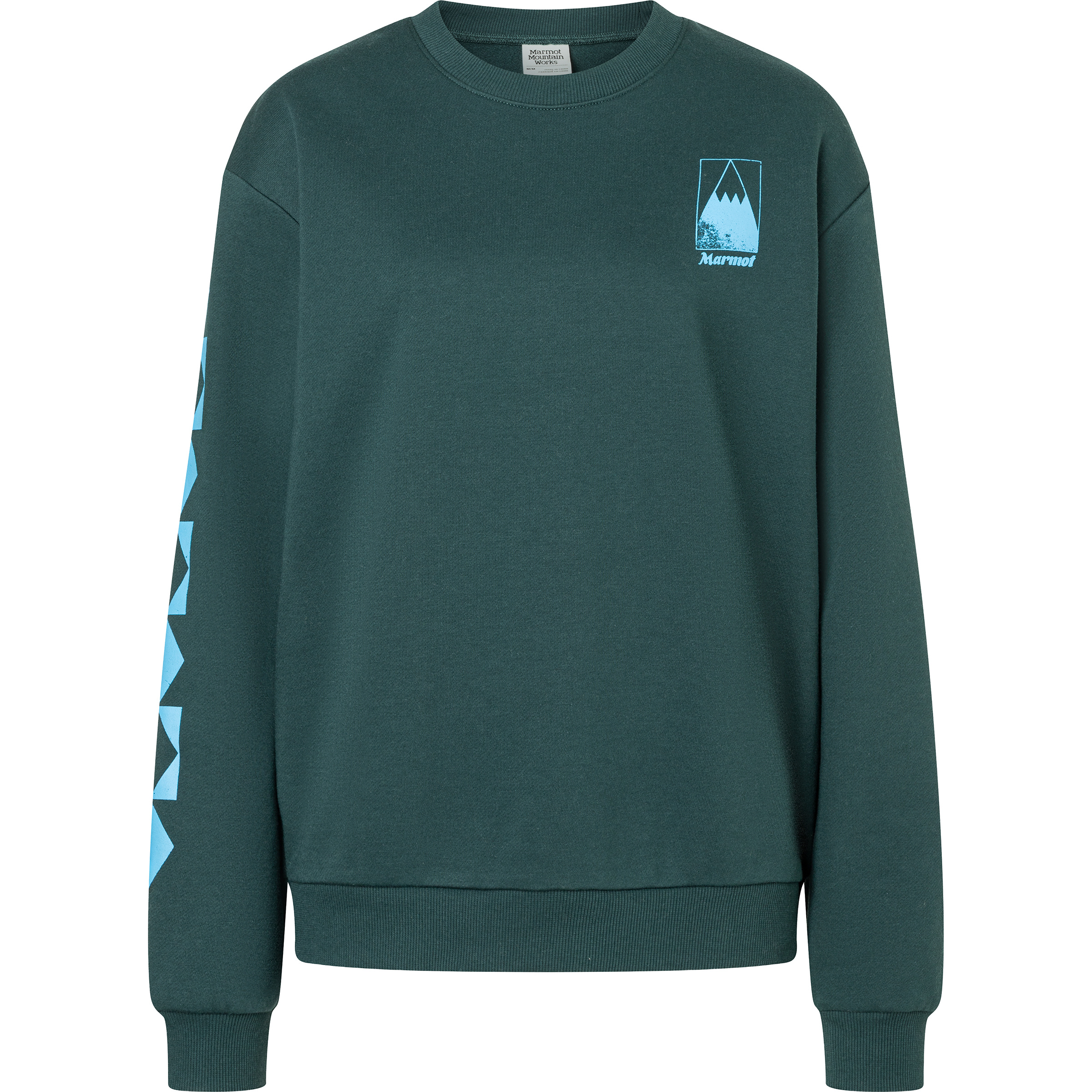 Marmot Damen Mountain Geo Crew Pullover