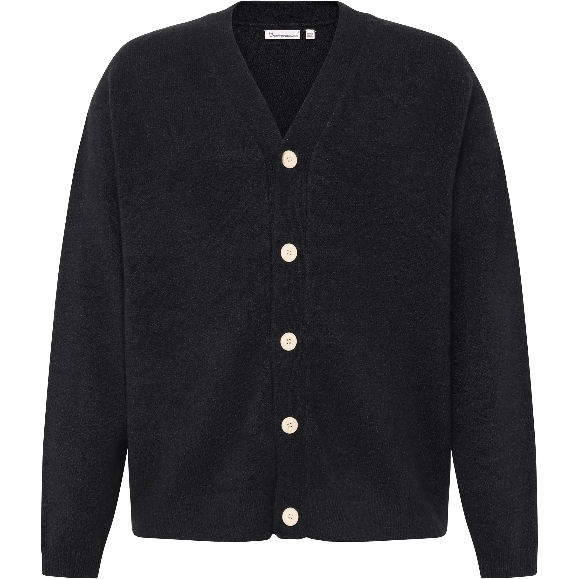 KnowledgeCotton Apparel Herren Soufflé Yarn Cardigan Jacke