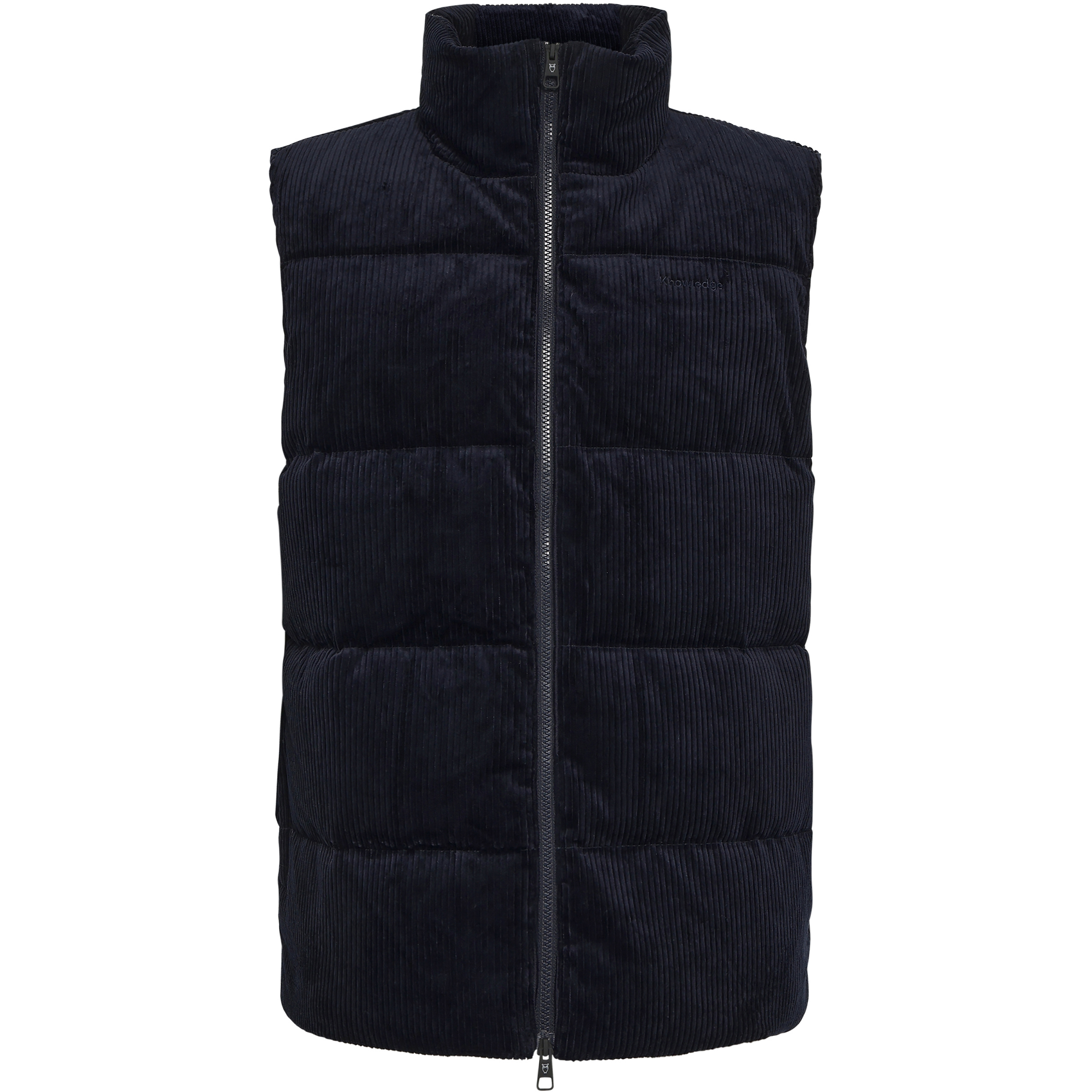 KnowledgeCotton Apparel Herren Corduroy Puffer Weste