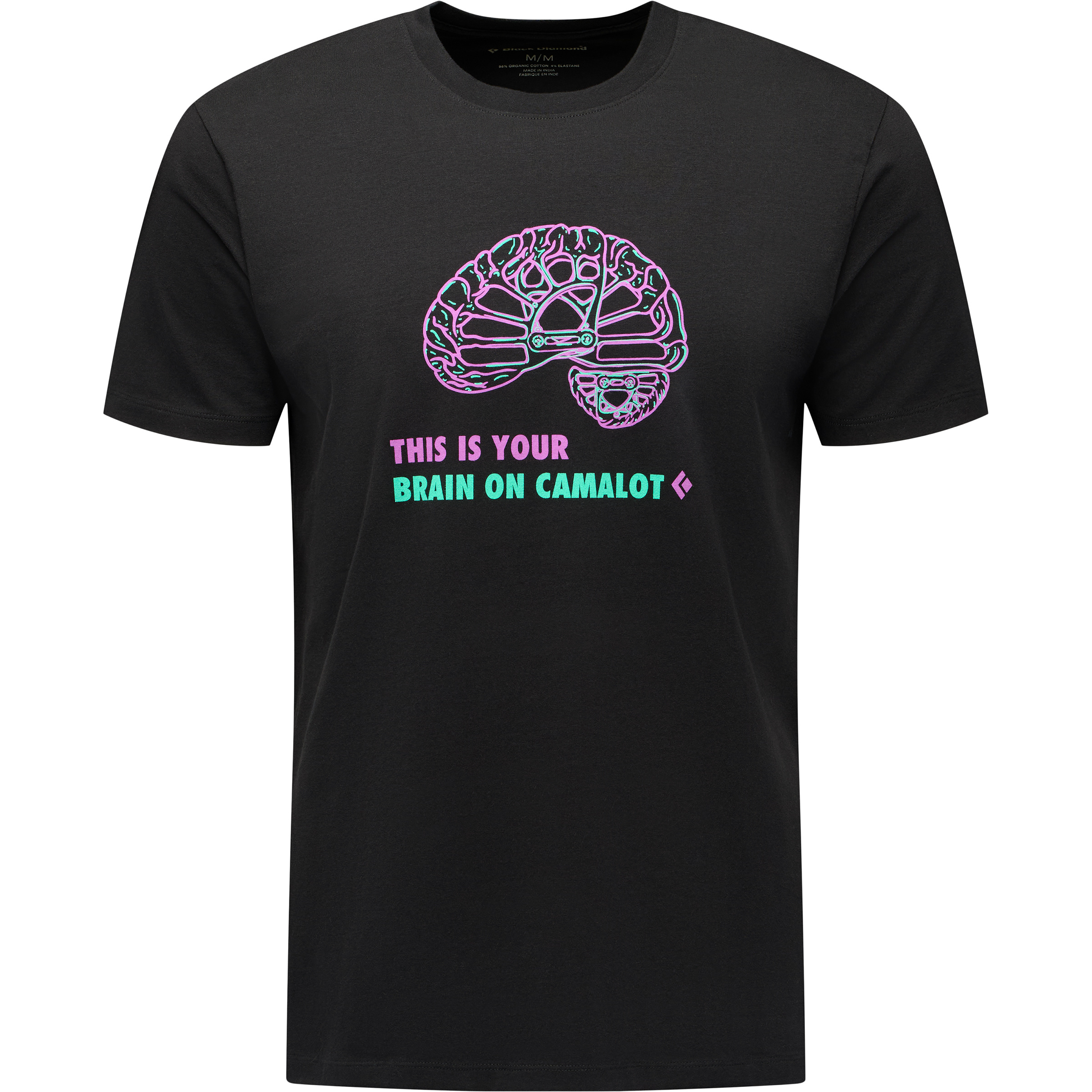 Black Diamond Herren Brain On Camalot T-Shirt