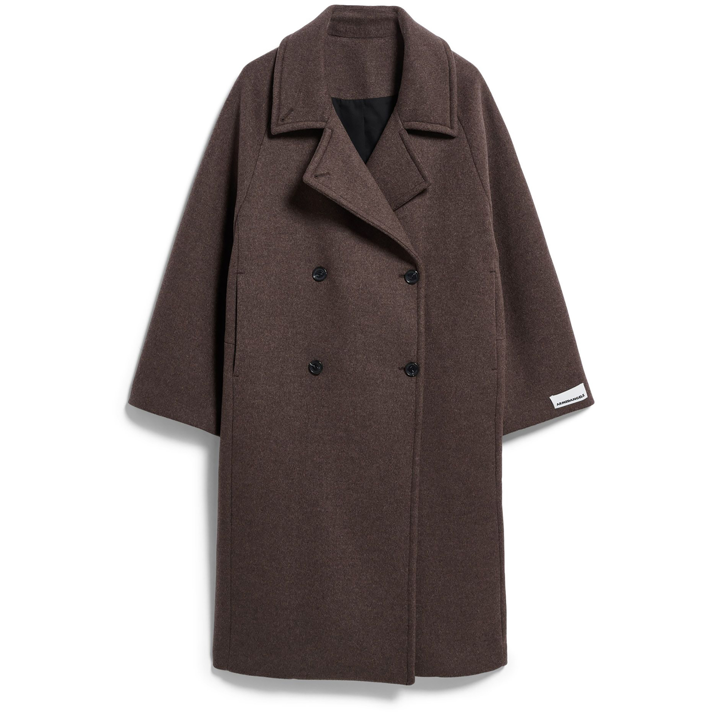 Armedangels Damen Wool Double-Breasted Mantel