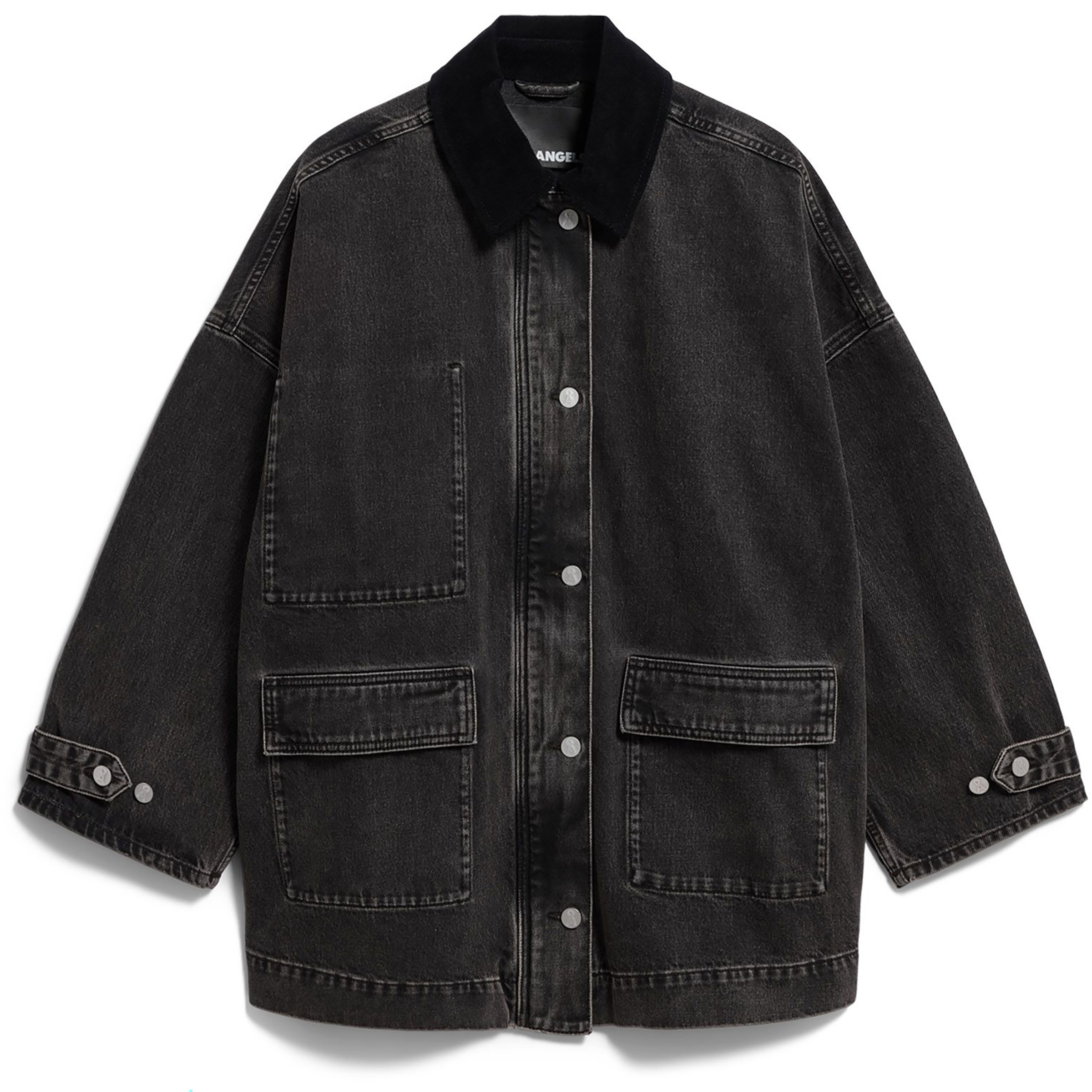 Armedangels Damen Cord Collar Denim Jacke