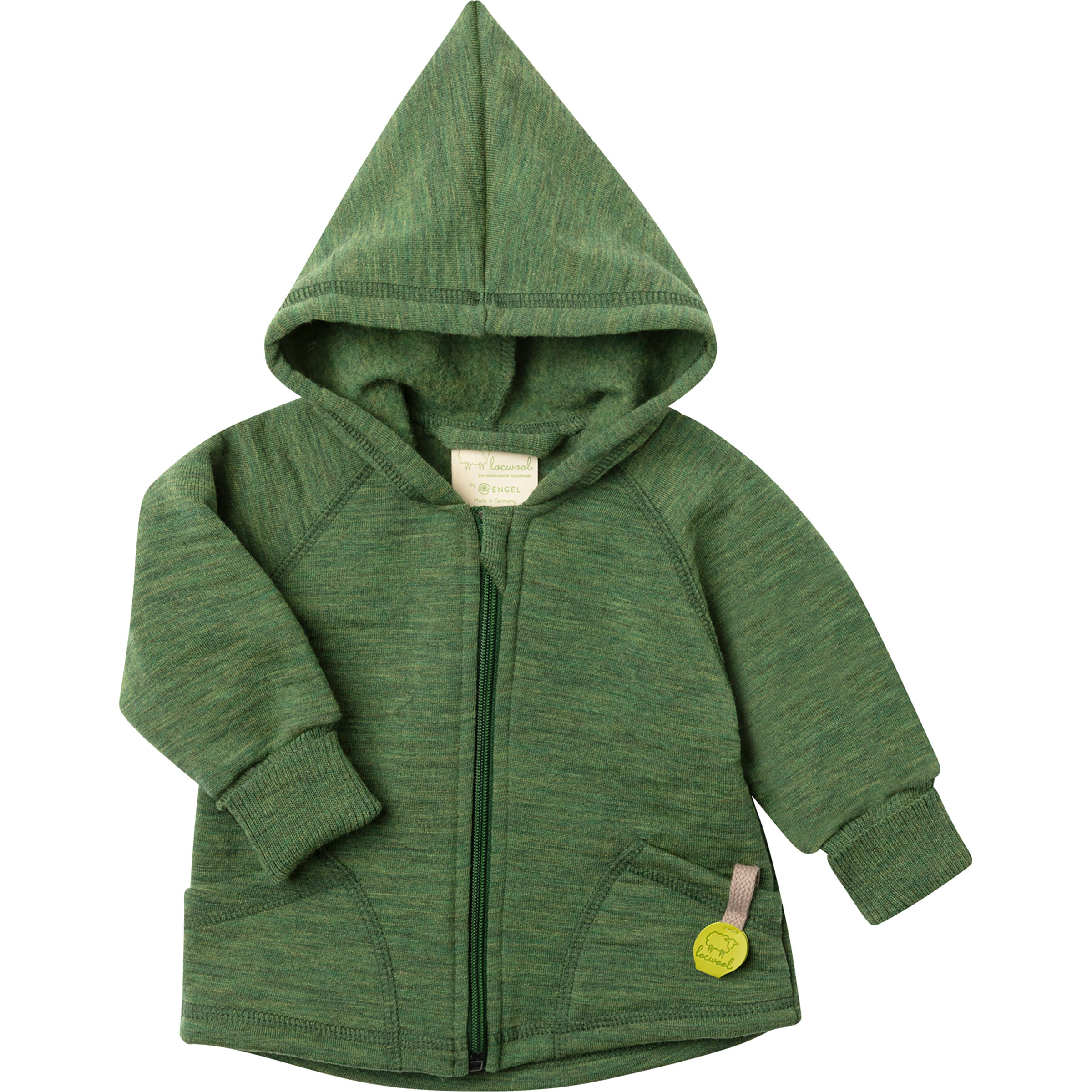Engel Kinder Schurwolle Baby Kapuzen Jacke