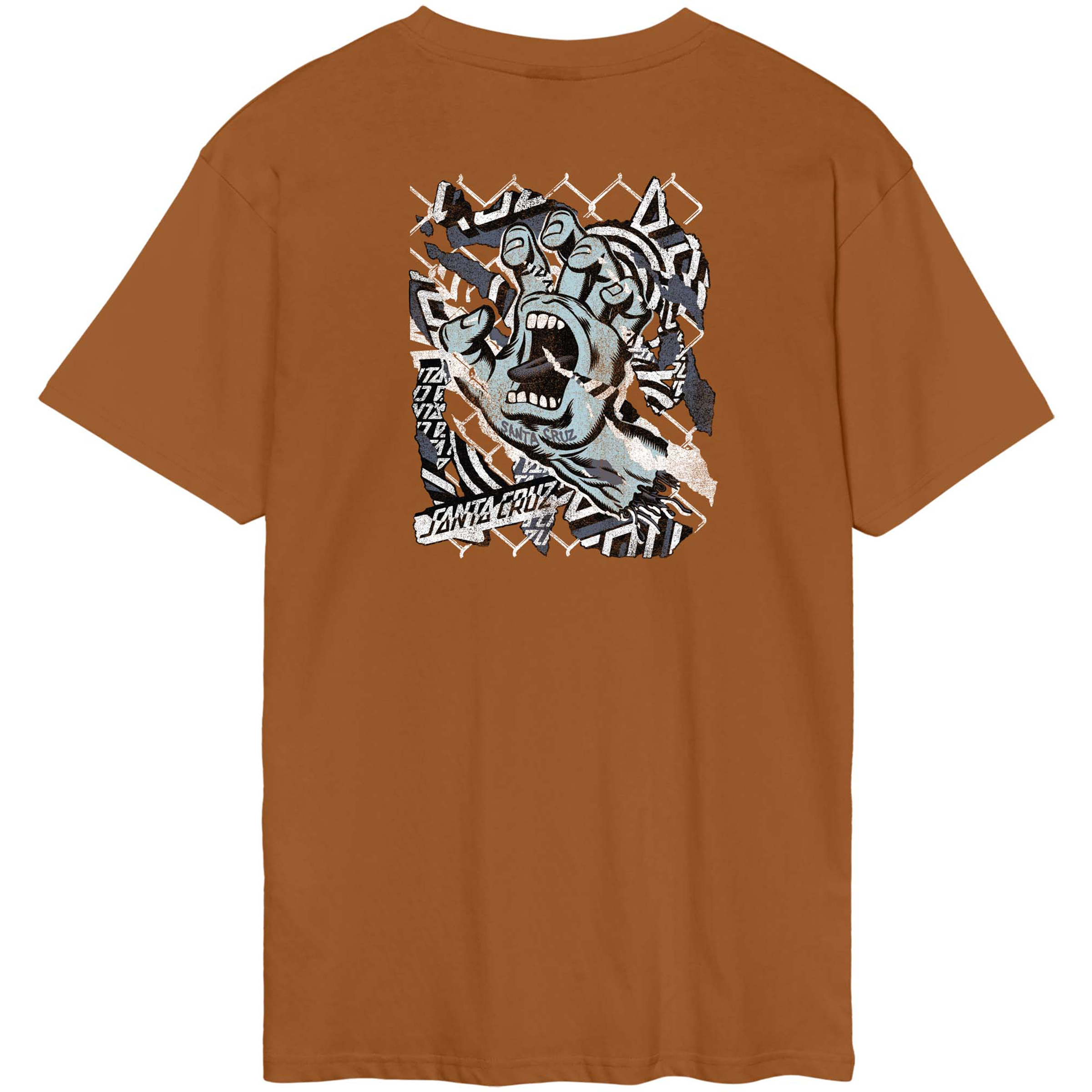 Santa Cruz Herren Damaged Hand T-Shirt