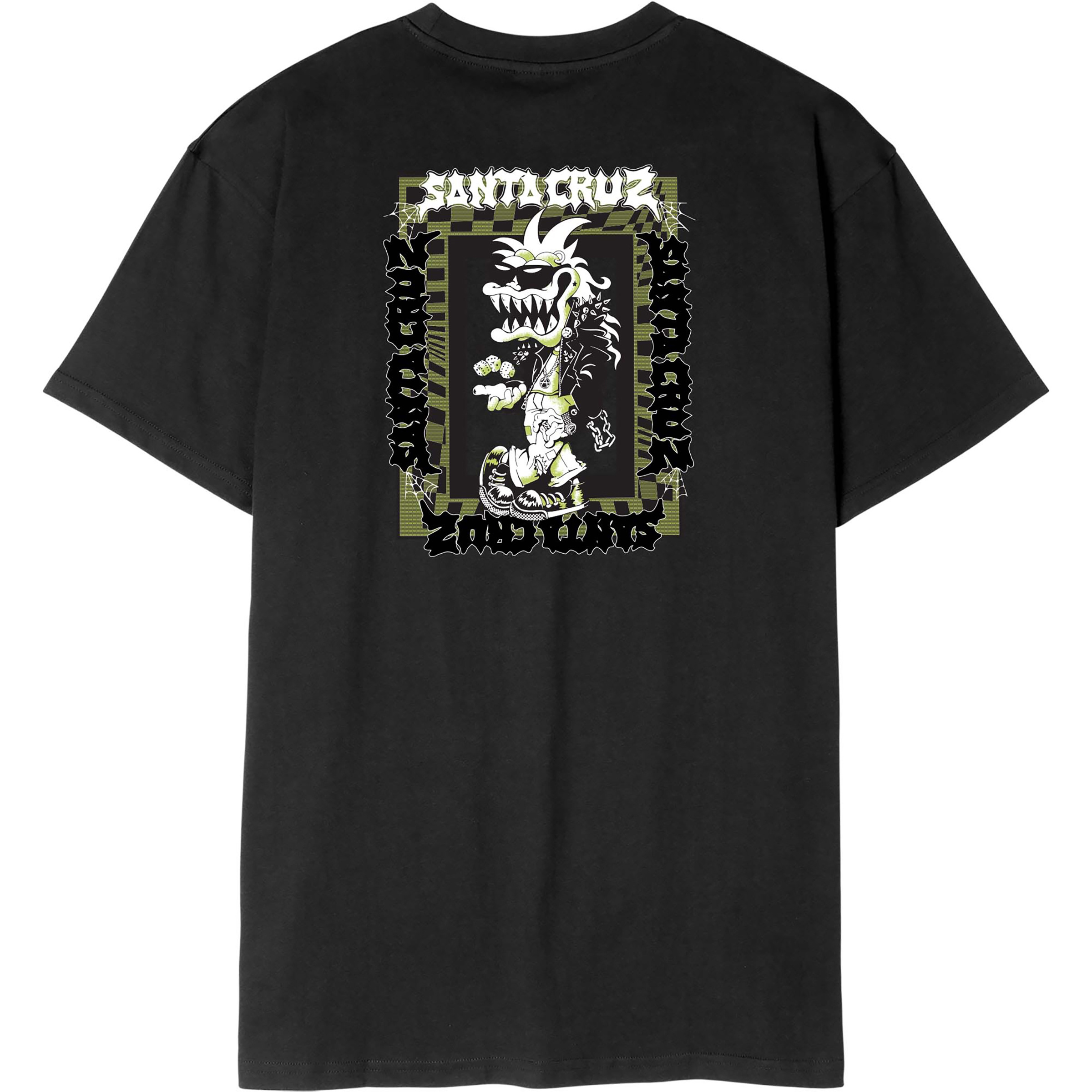 Santa Cruz Herren Punk Gremlin Front T-Shirt
