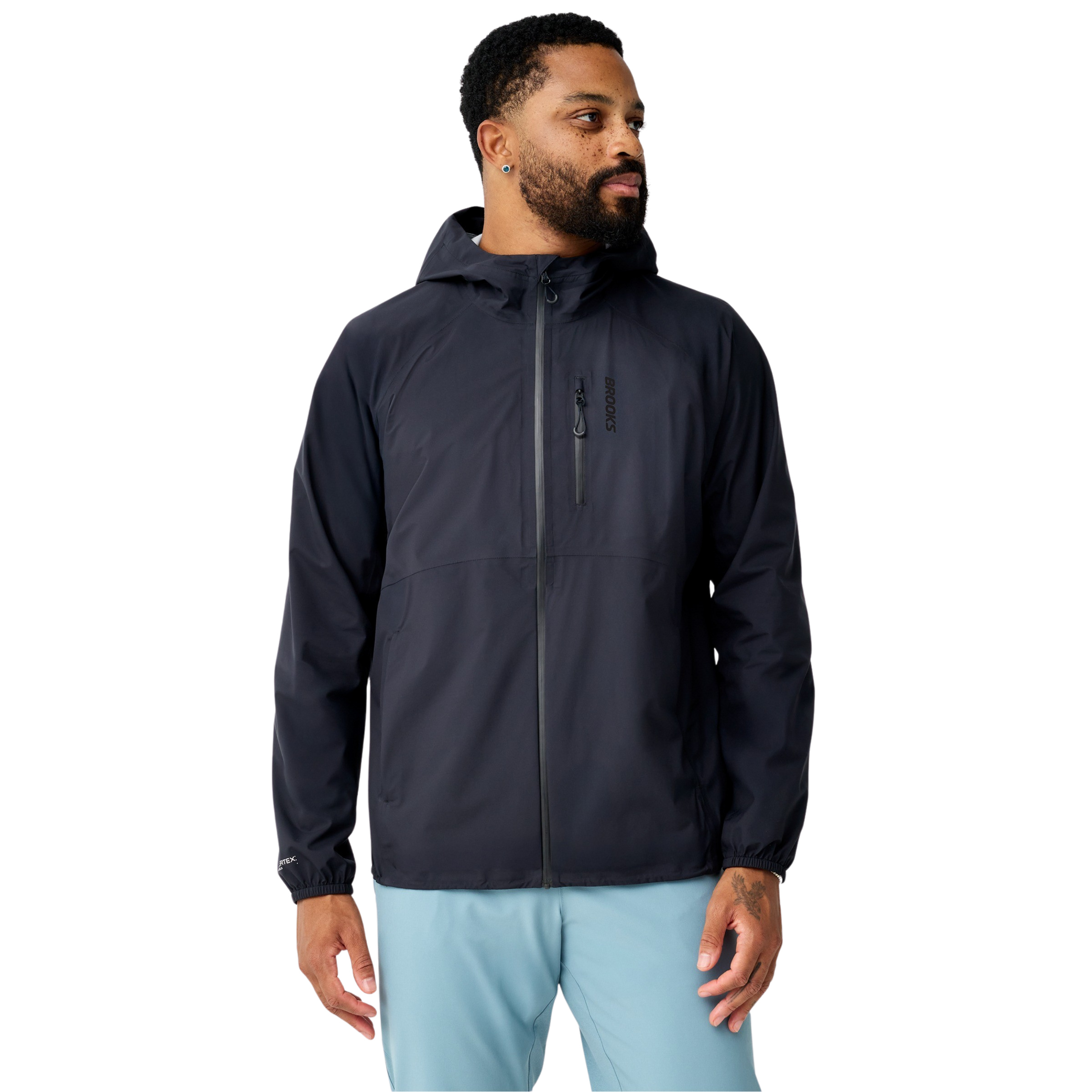 Brooks Herren Canopy Waterproof Jacke