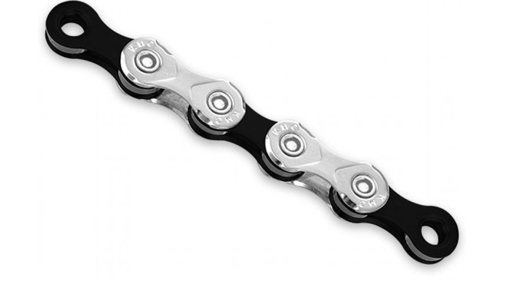 KMC X10 Kette Fahrradkette 10-Fach 116-Glieder silber (Für MTB, Rennrad, Cyclocross, Trekking) - Silber