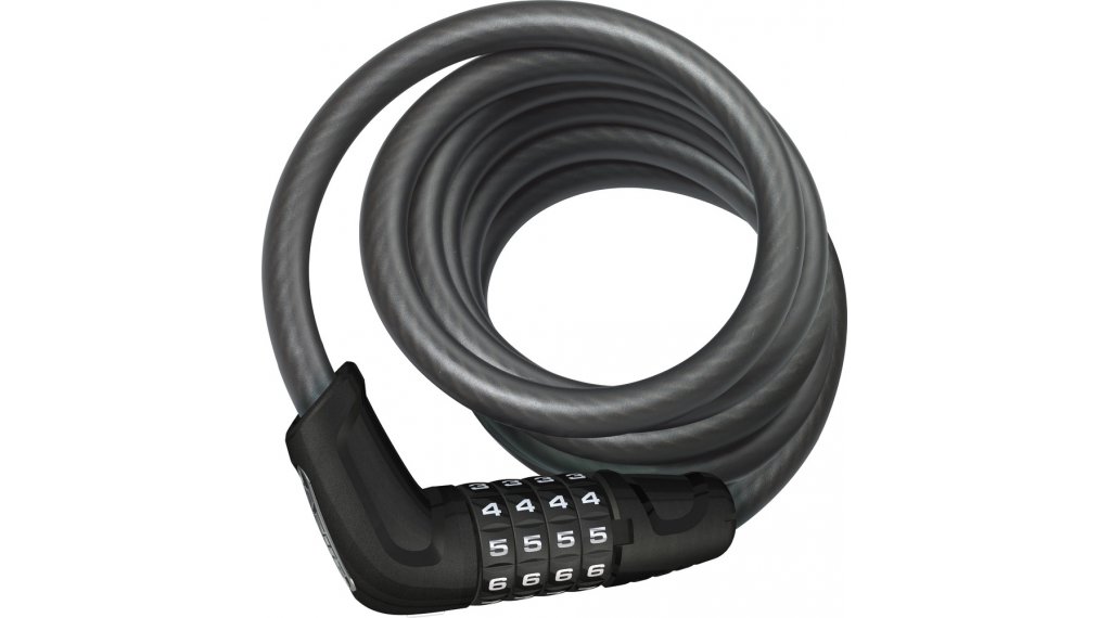 Abus 6512C Tresor Spiralkabelschloss 180cm black - Abus 6512C Tresor Spiralkabelschloss 180cm black