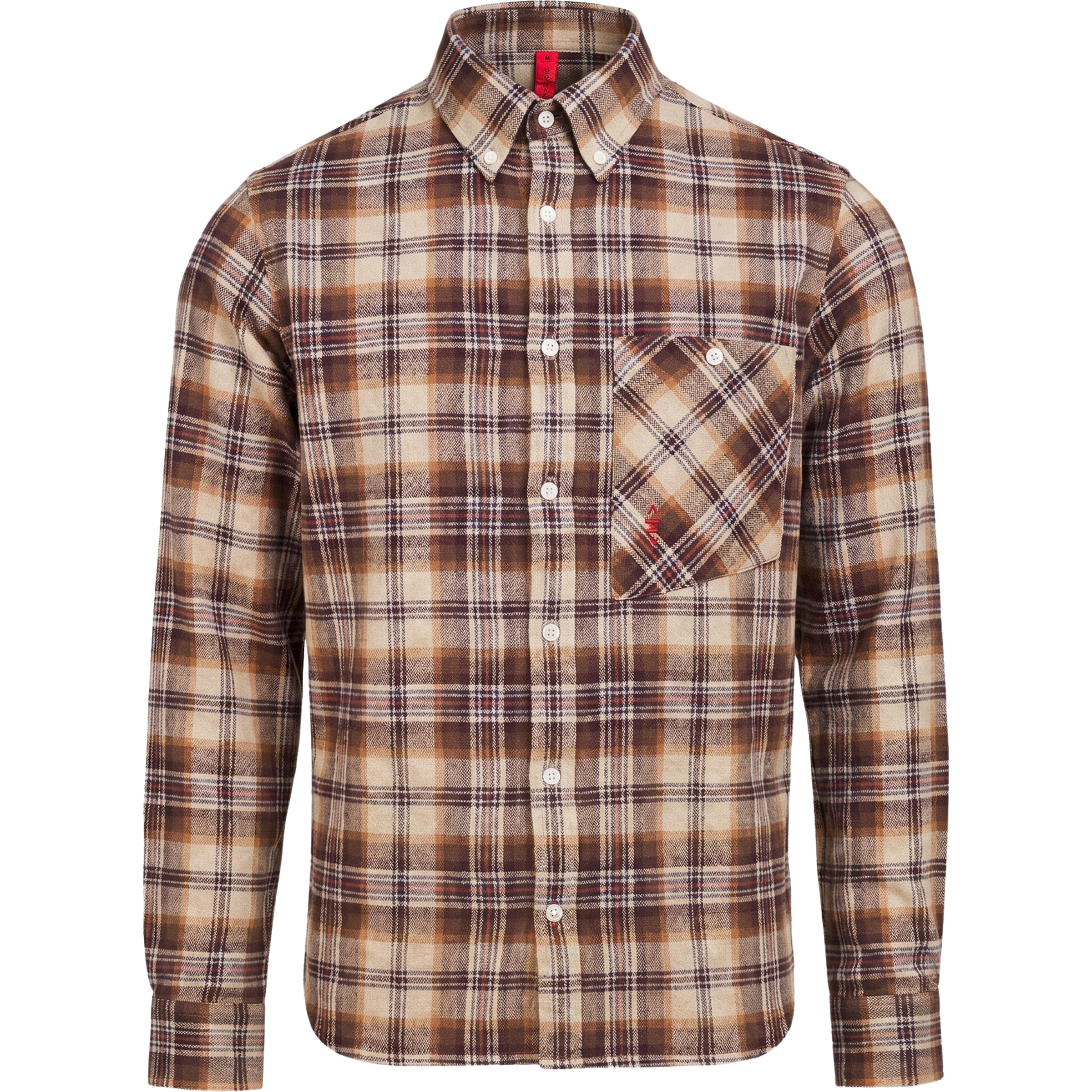The Mountain Studio Herren Button Down Flannel Hemd