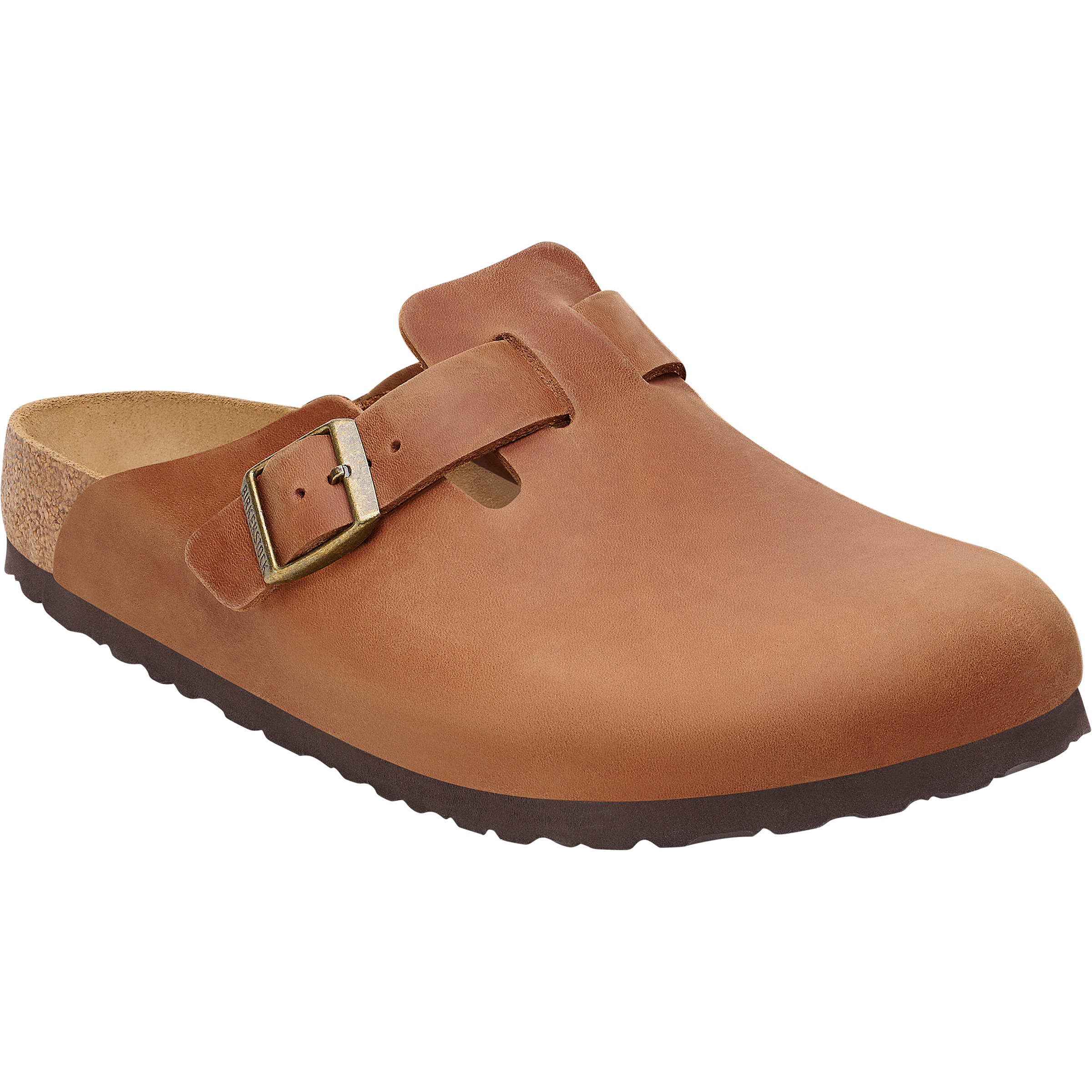 Birkenstock Damen Boston Oiled Leather Narrow Sandale