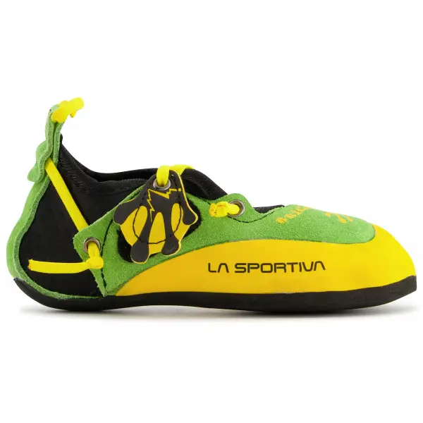 La Sportiva - Kid's Stickit - Kletterschuhe Gr 34/35 gelb/grün/oliv