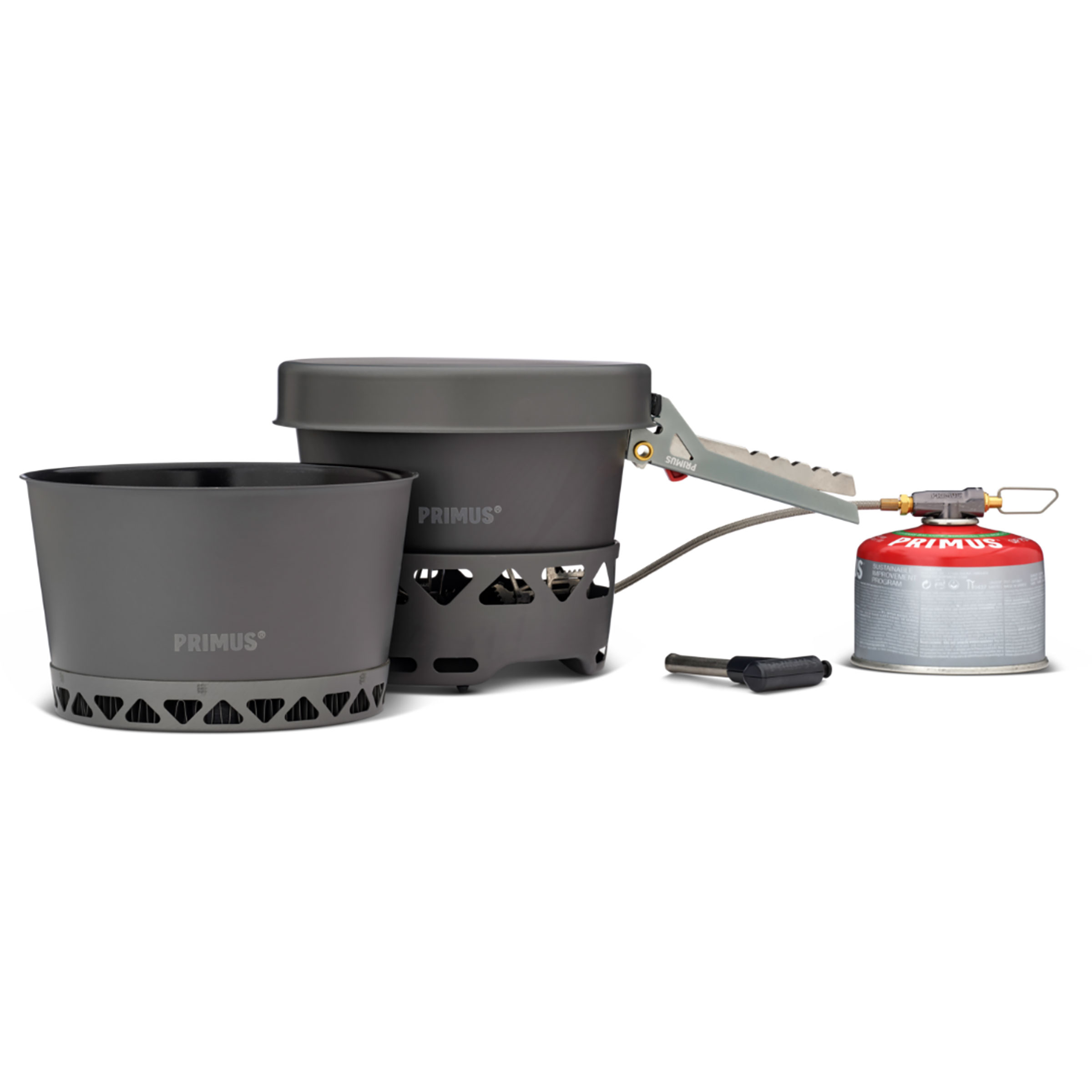 Primus Primetech 2x2.3L + Pfanne Kocher Set