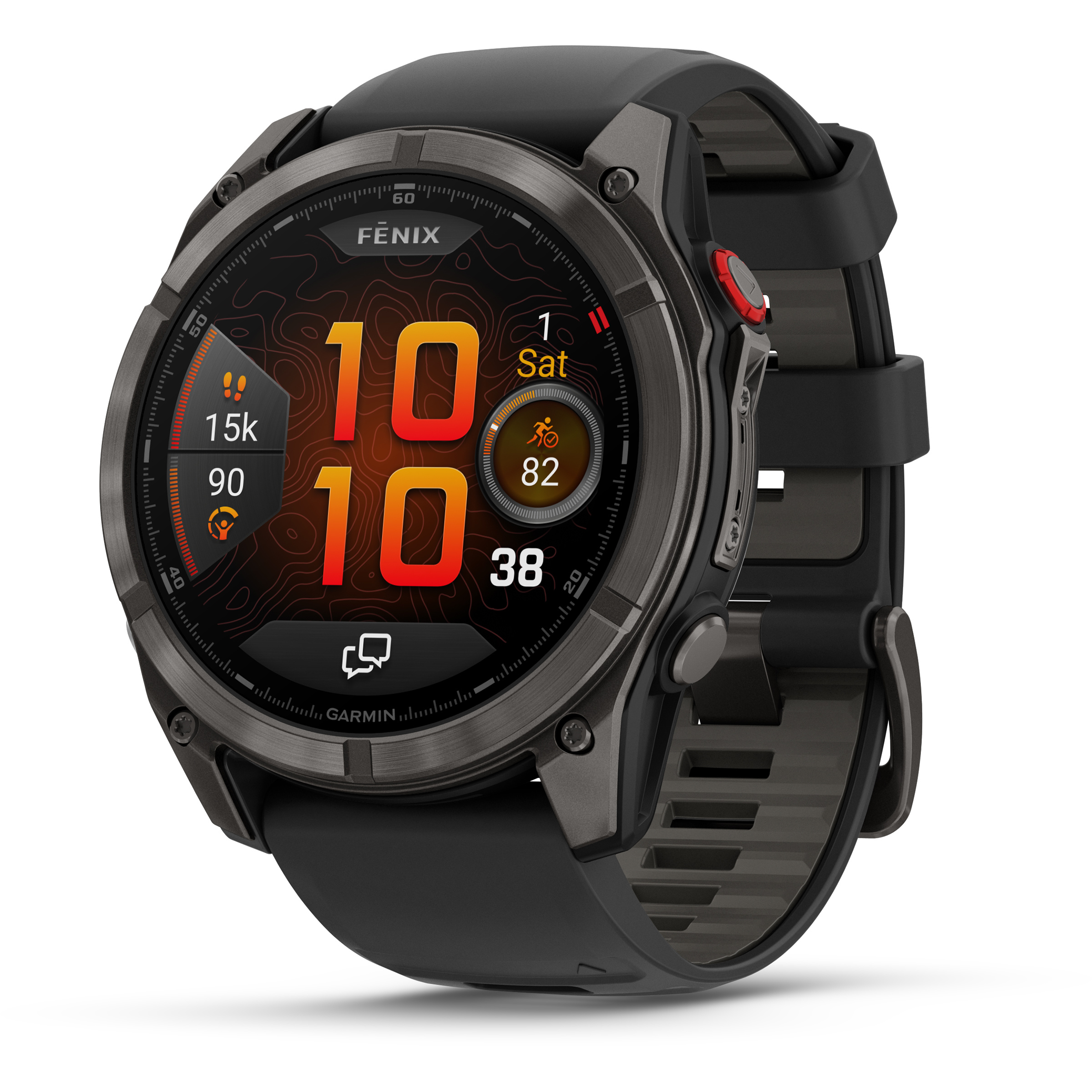 Garmin fēnix® 8 Pro 51mm DLC Titan GPS-Uhr