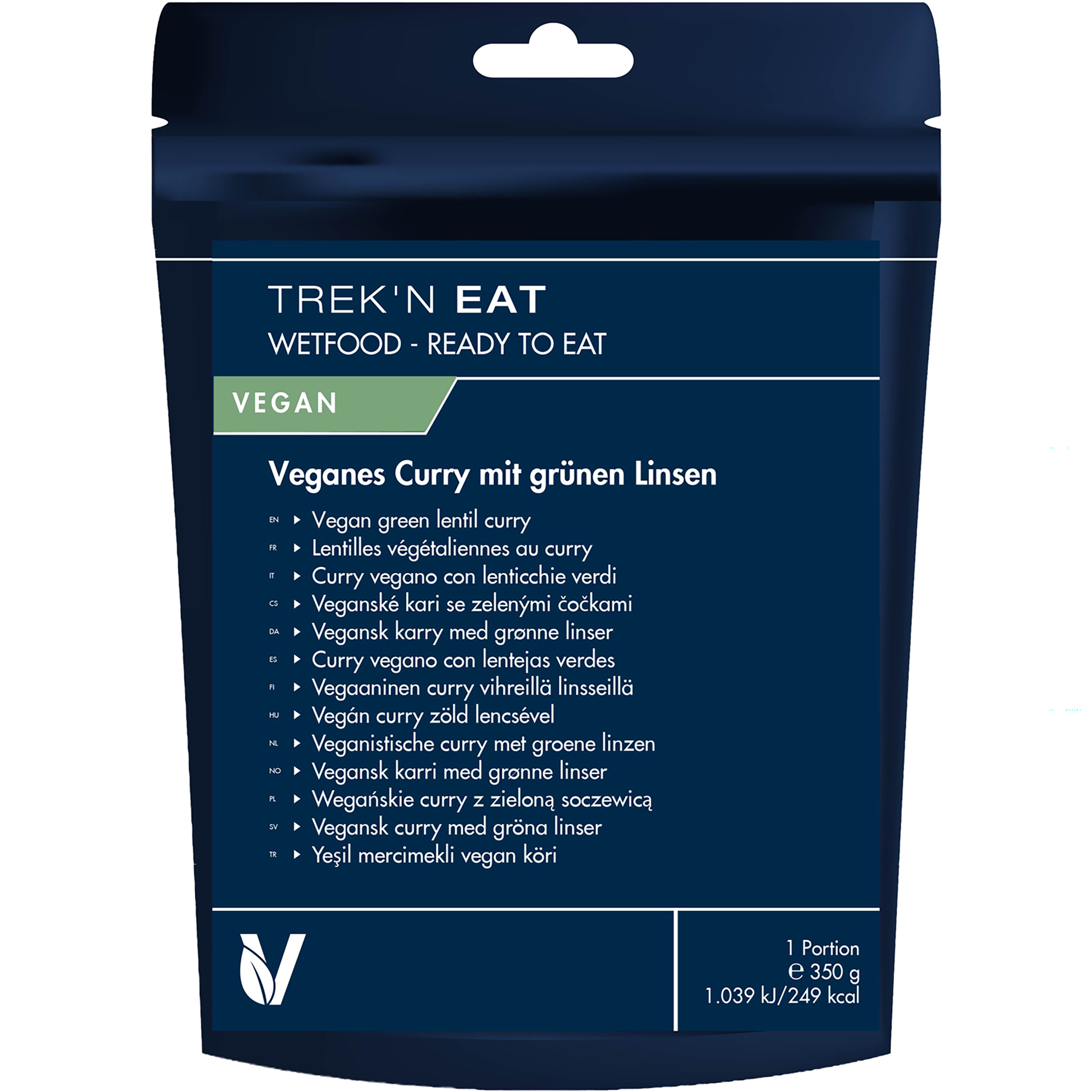 Trek'n Eat Ready to Eat + SH Veganes Curry mit grünen Linsen