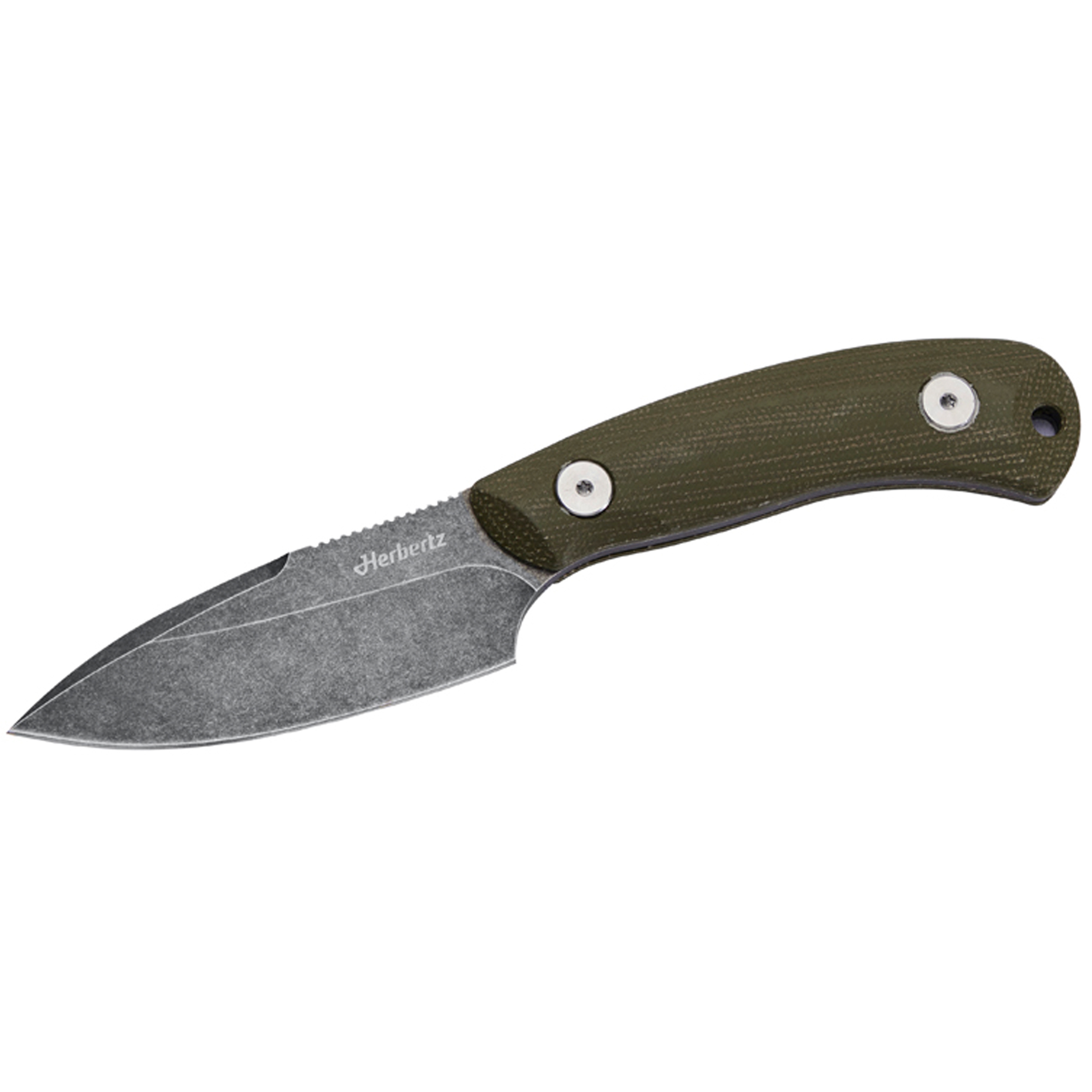 Herbertz D2 Micarta Stonewash Gürtelmesser