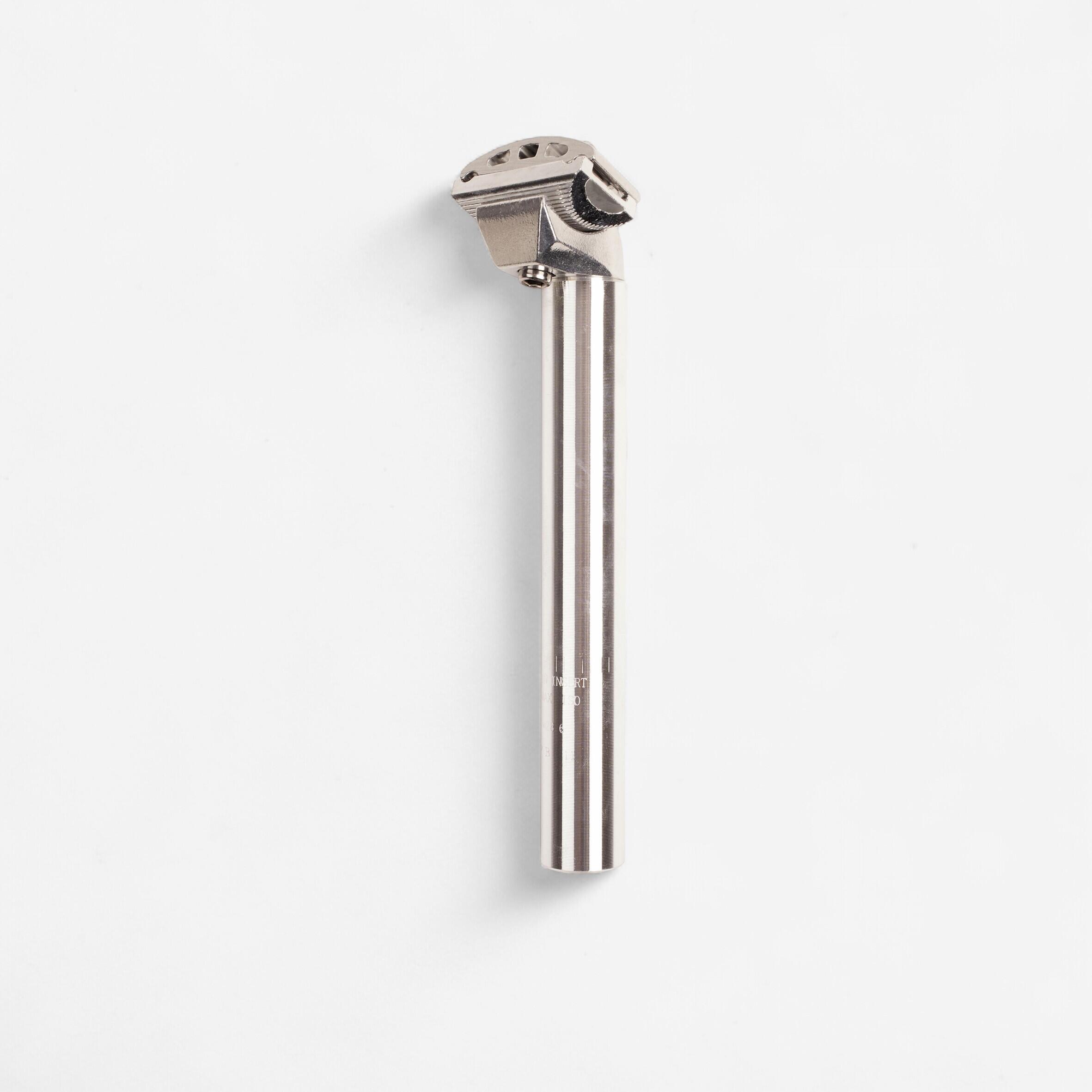 Sattelstütze 28,6 × 220 mm silber