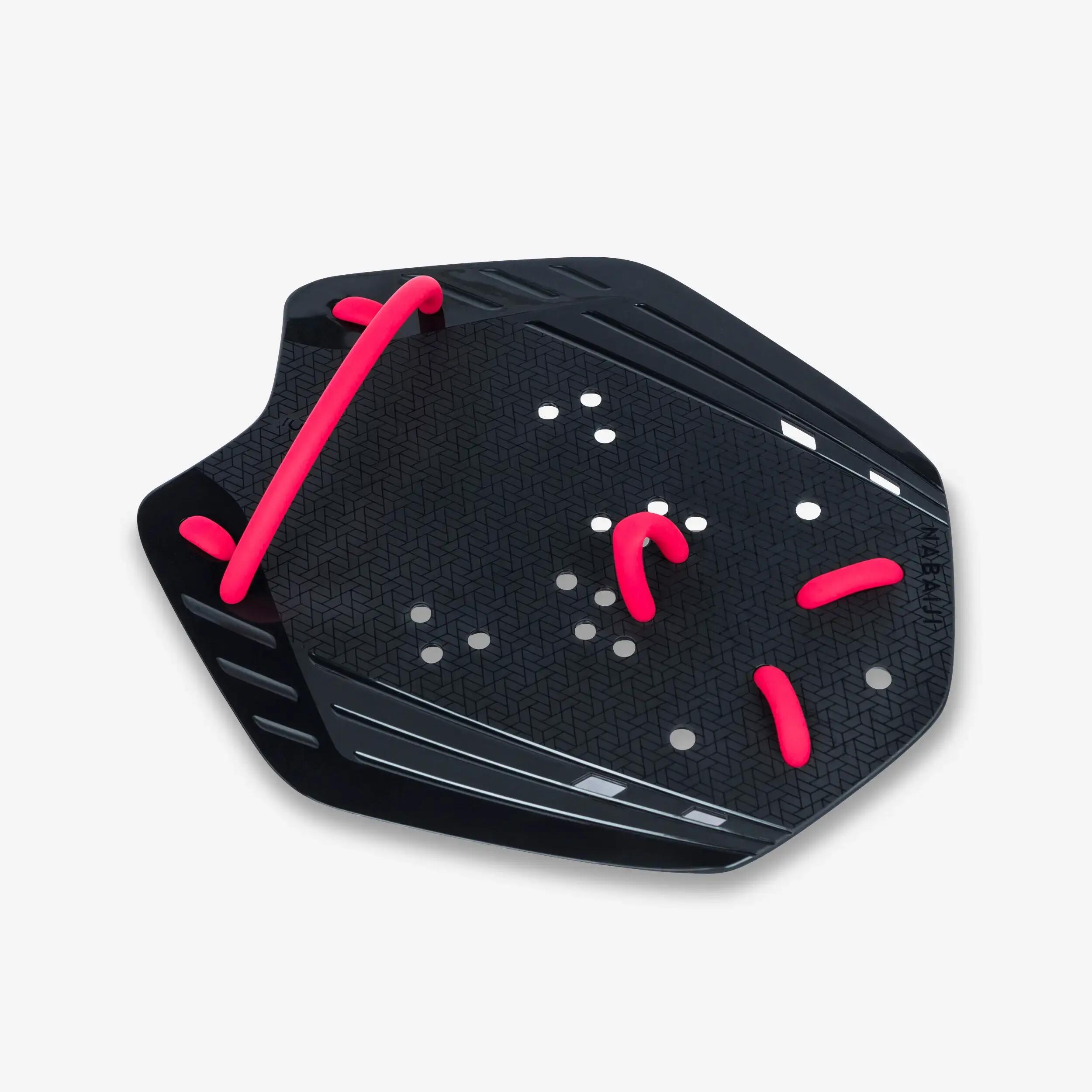 Schwimmpaddles XL 900 schwarz/rot