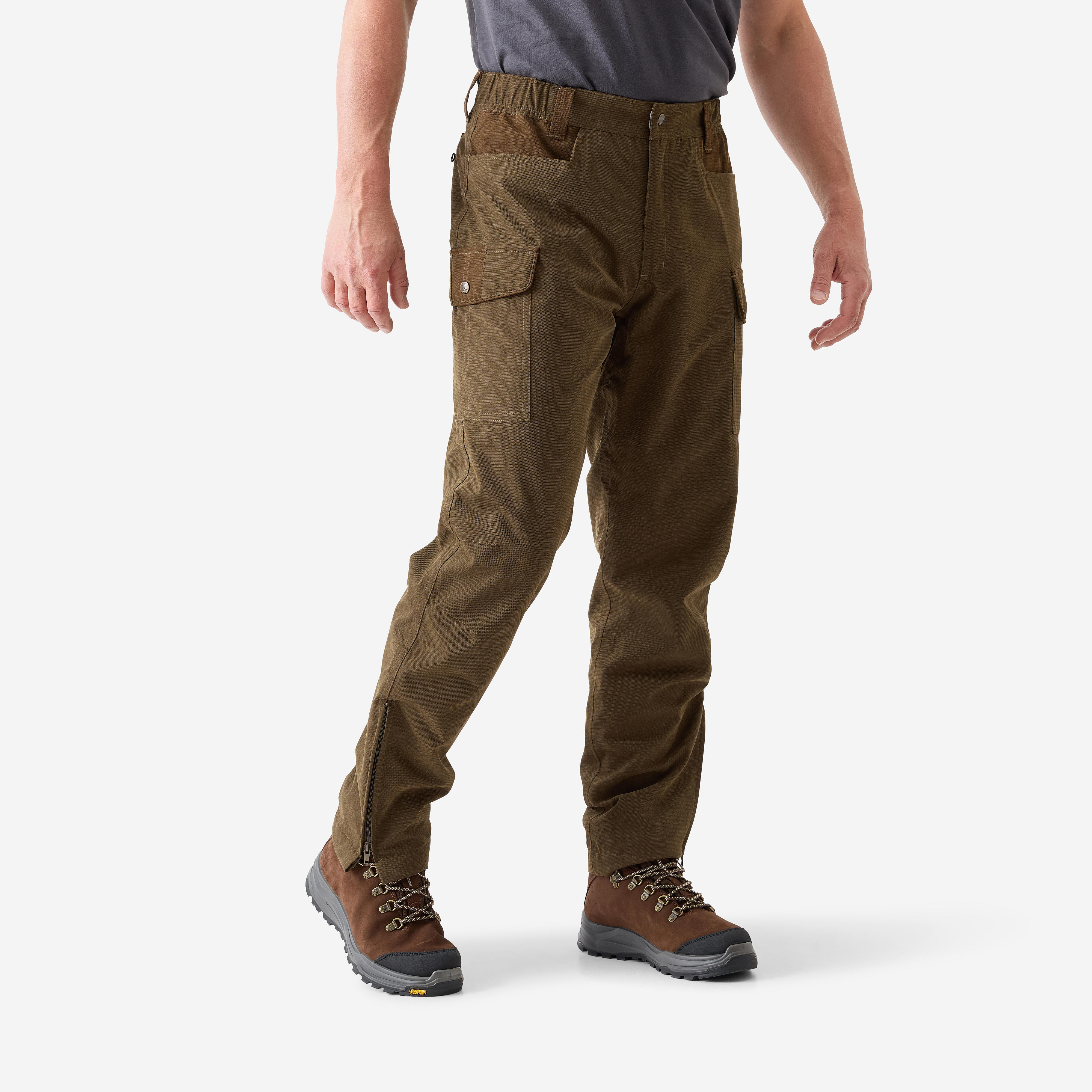 Jagdhose Regenhose Bristol wasserdicht braun