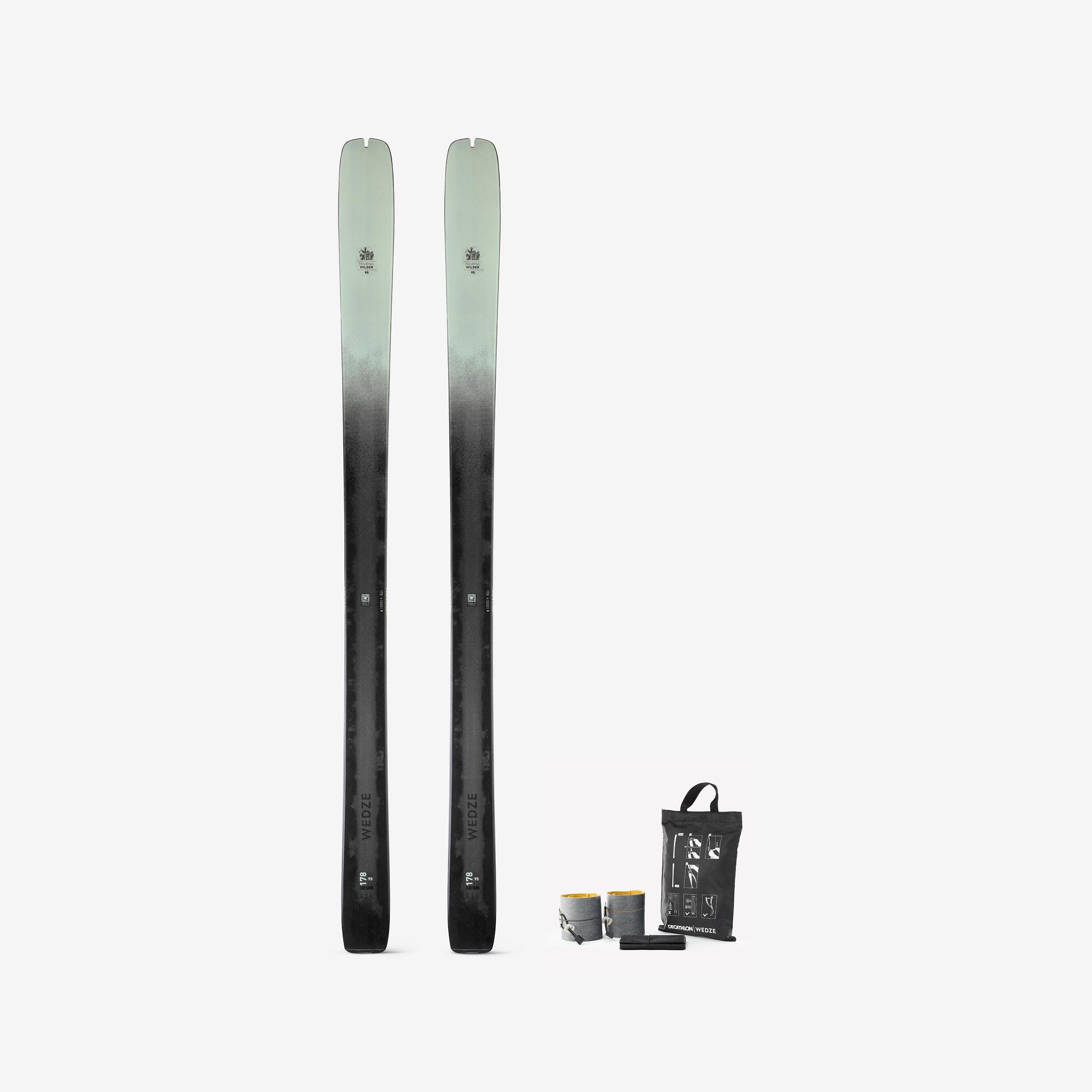Tourenski Carbon mit Fell und ohne Bindung - Wilder 95