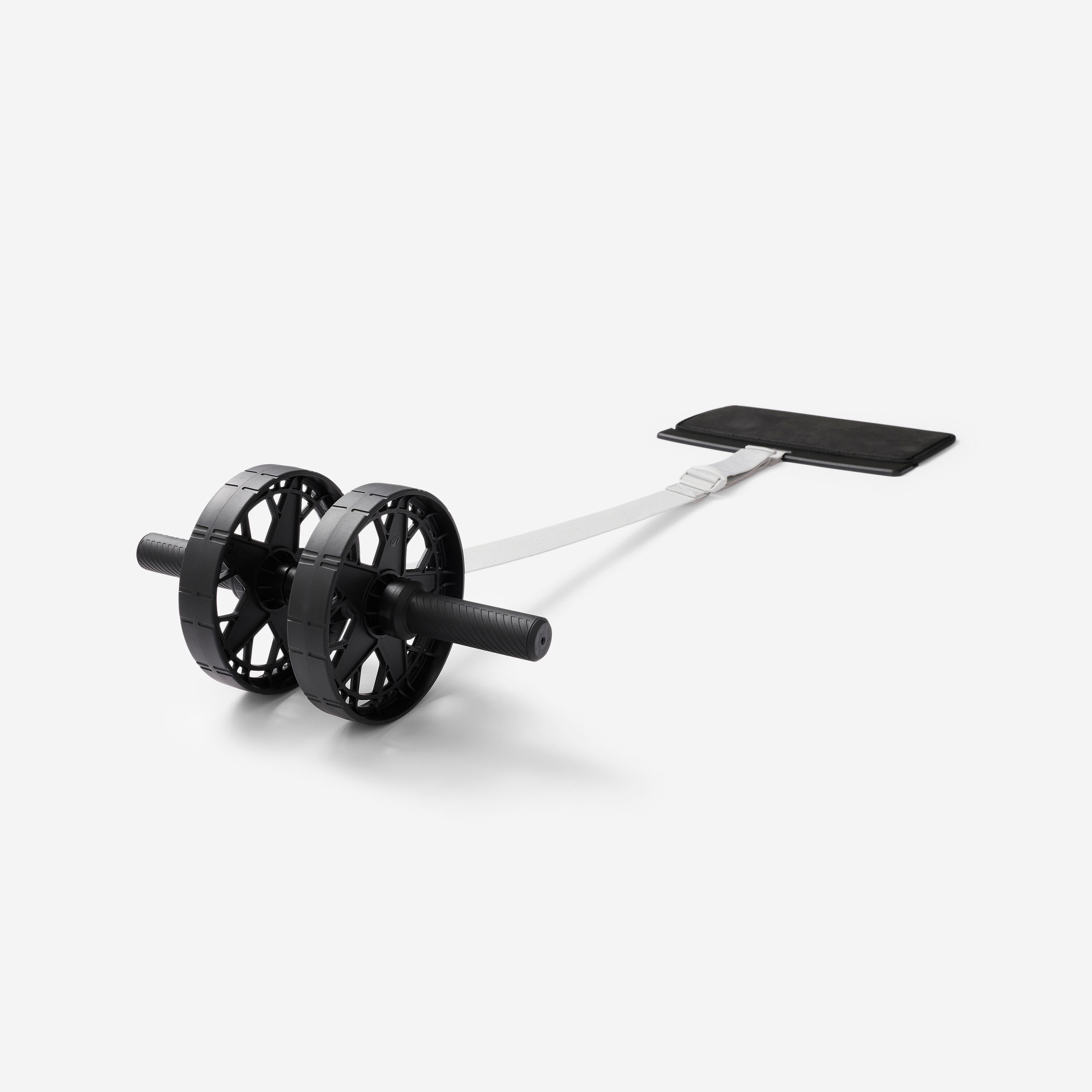 Bauchtrainer mit Gummiband - Ab Wheel