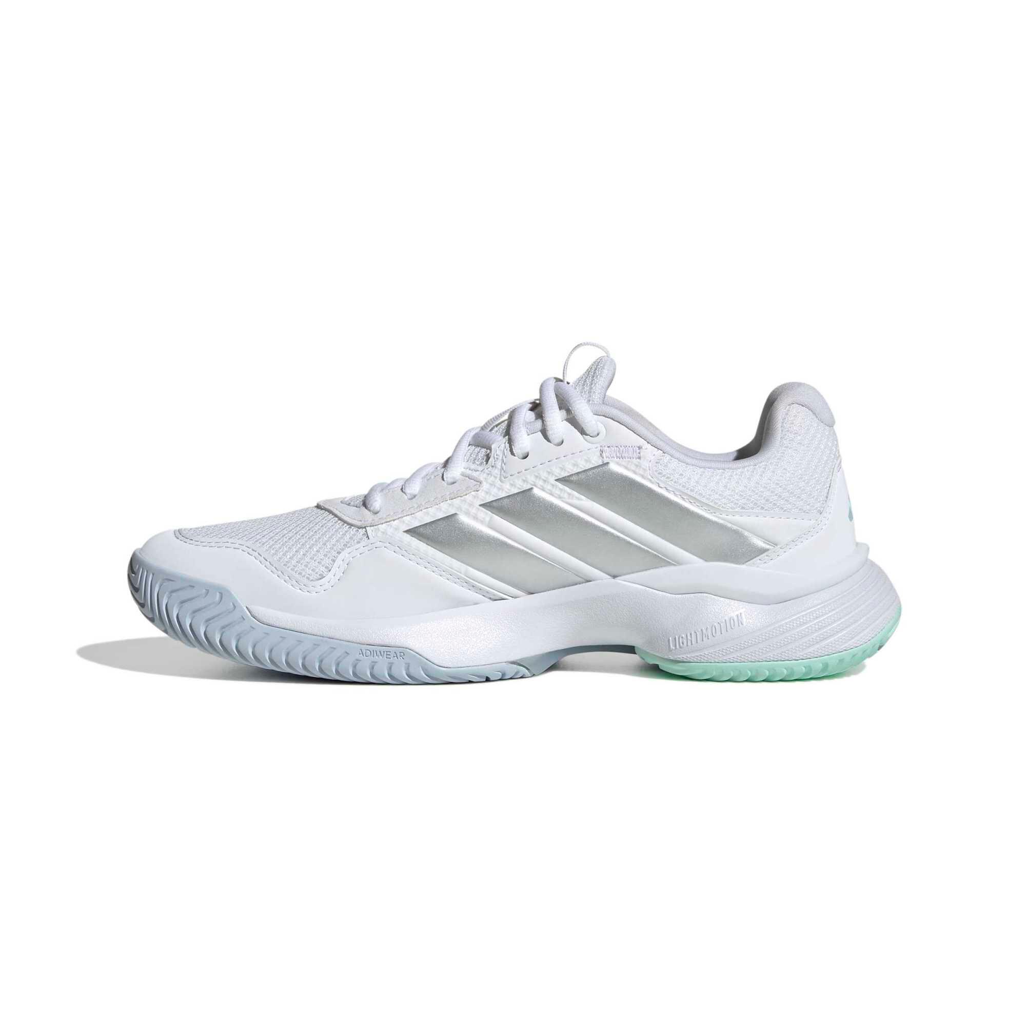 Damen Tennisschuhe Multicourt - Gamecourt 3 weiß/silbern
