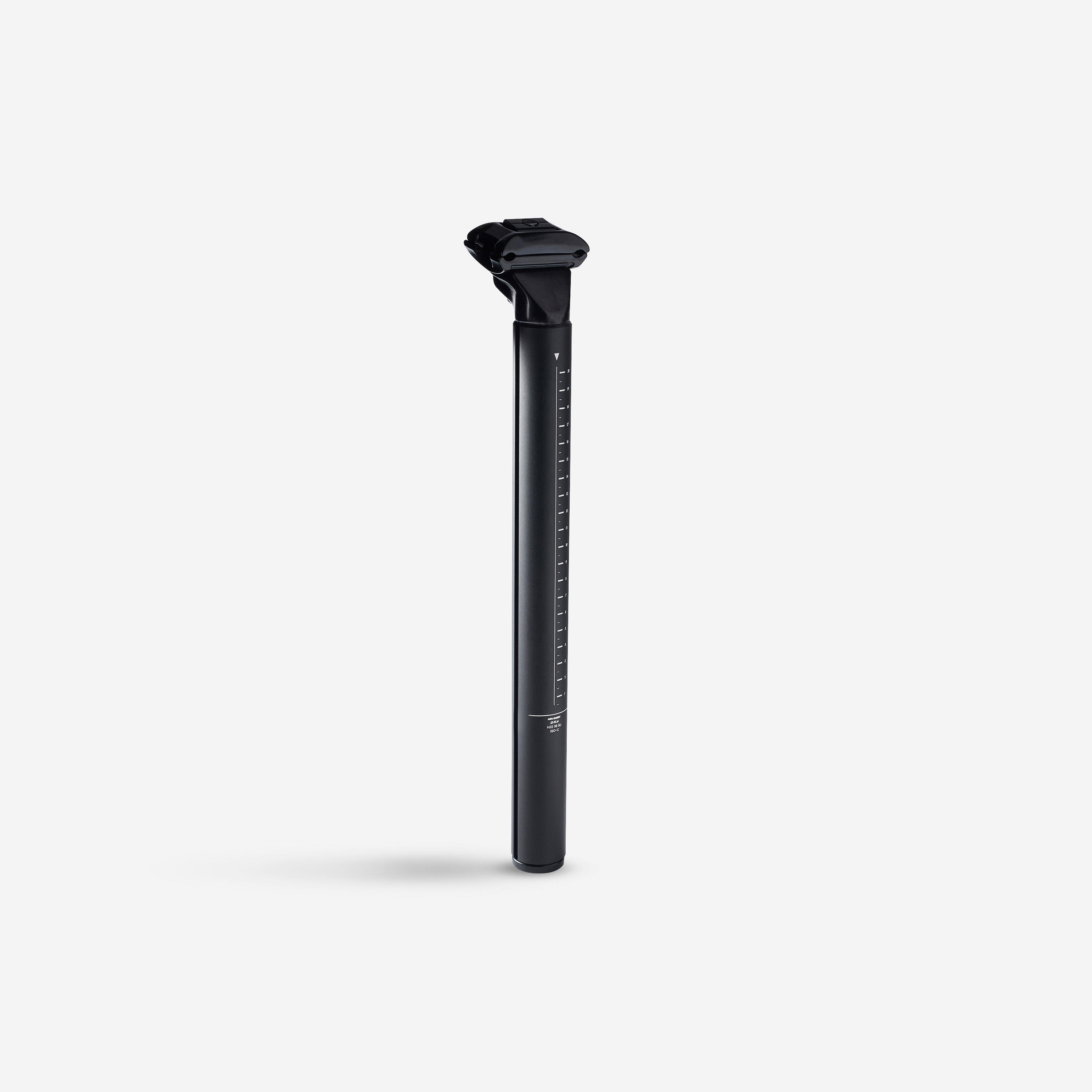 Sattelstütze 31,6 mm × 350 mm City Bike für Sattelschelle mit Diebstahlschutz