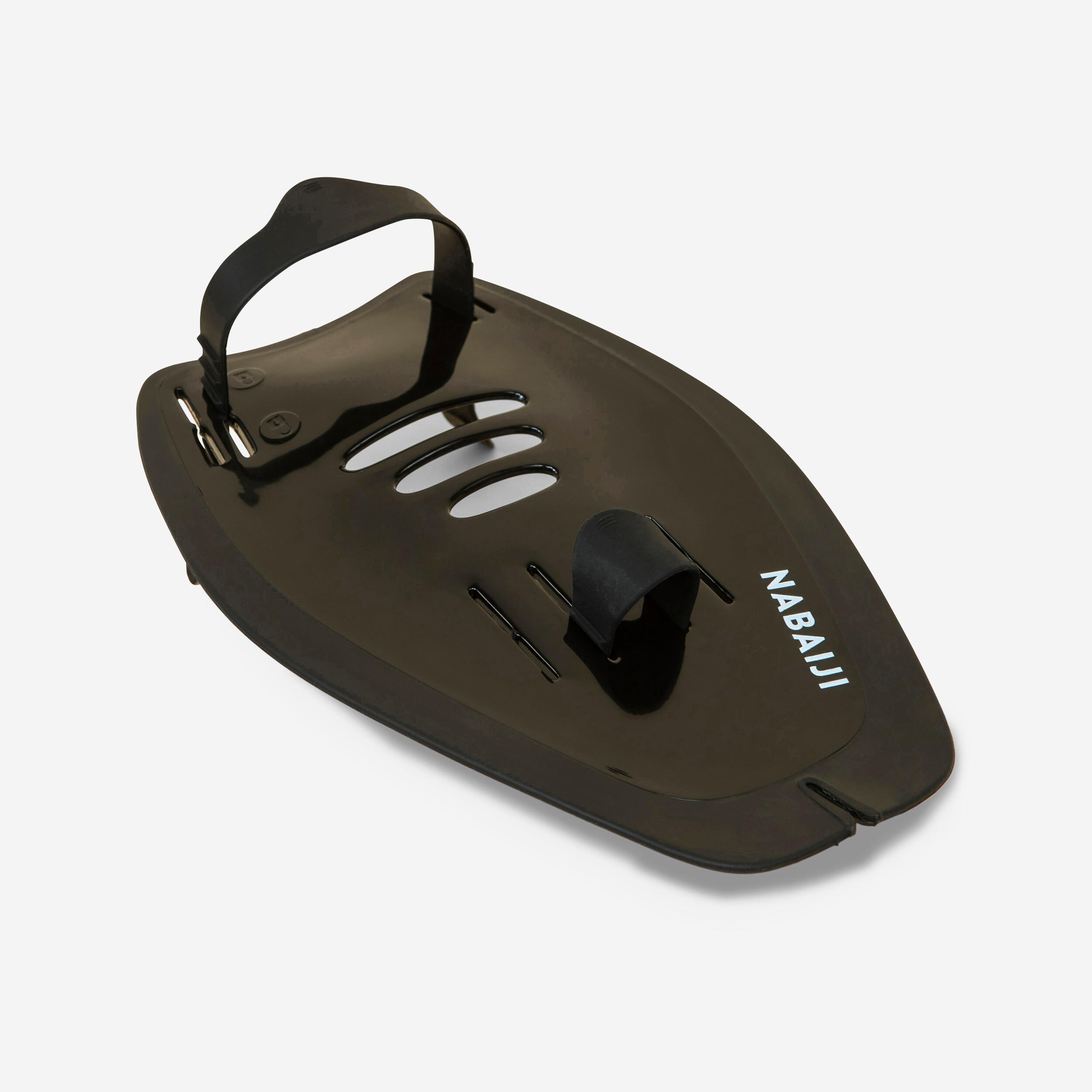Schwimmpaddles M - 500 schwarz