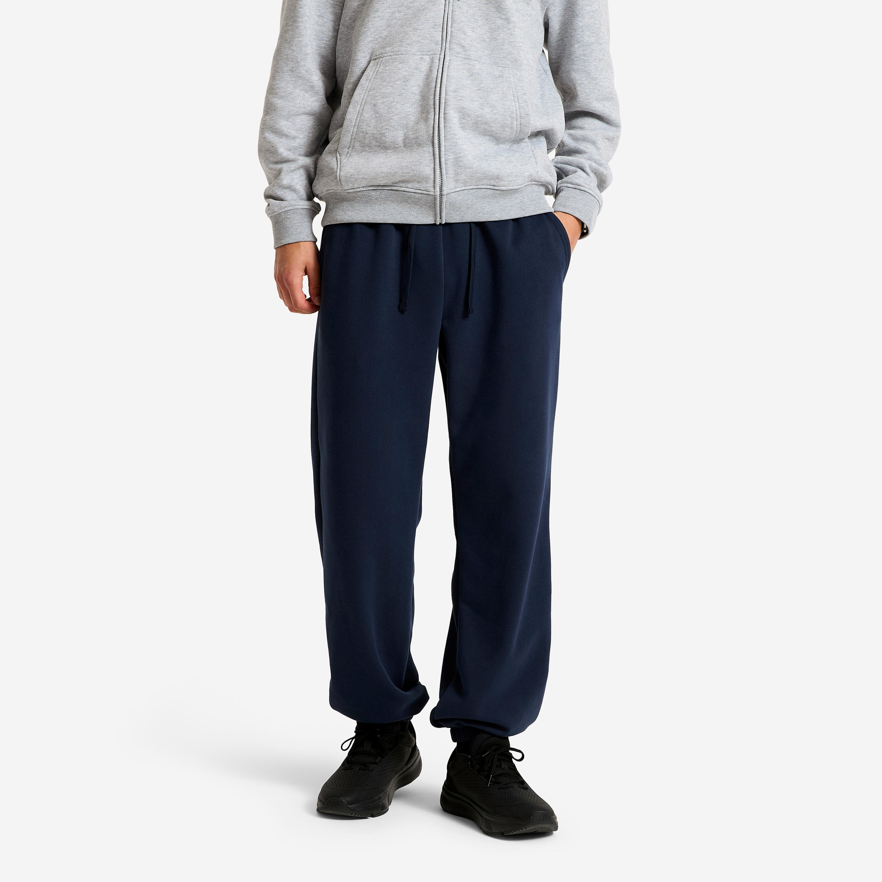 Jogginghose Herren warm - 500 dunkelblau