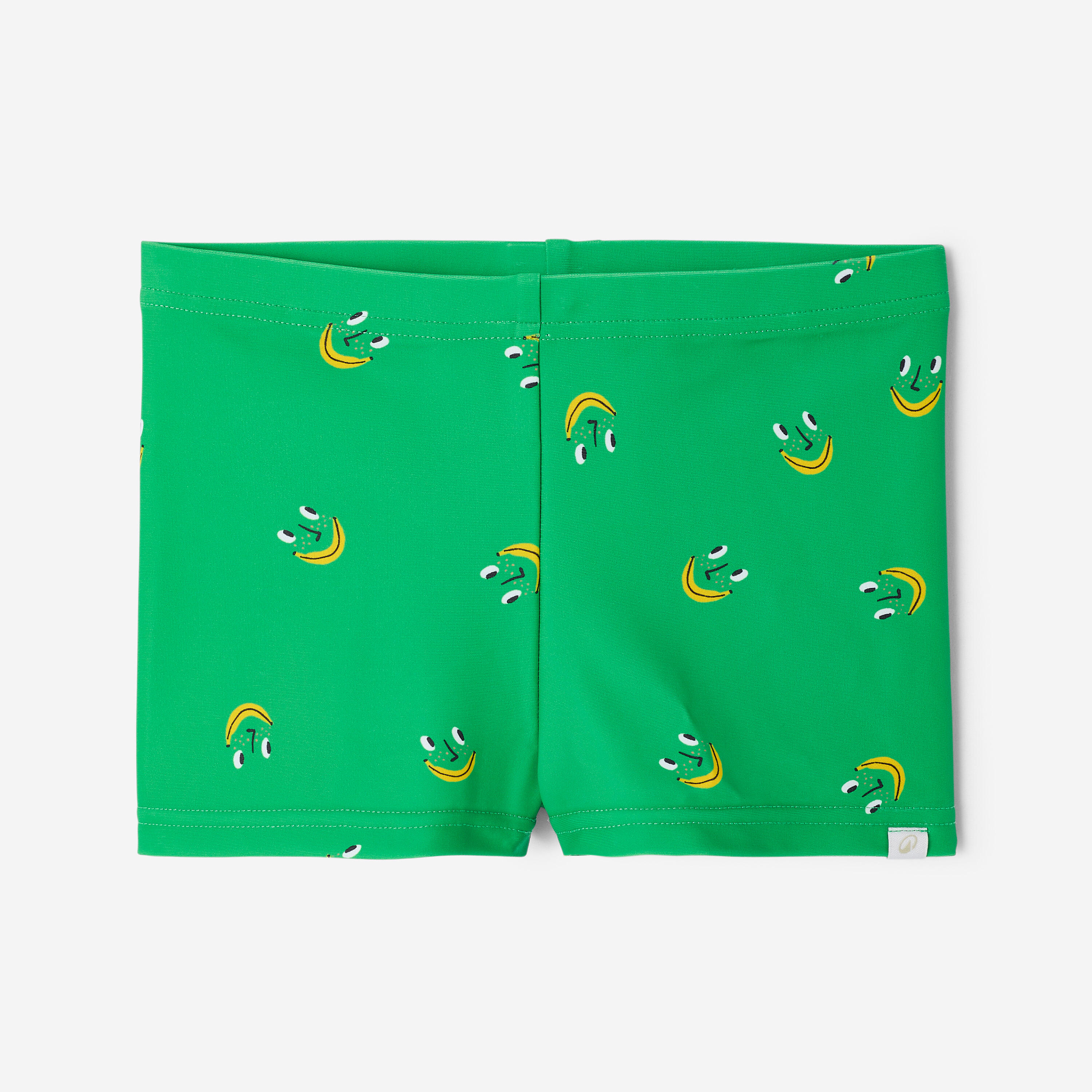 Badehose Boxer Baby Junge - Titou Smile grün