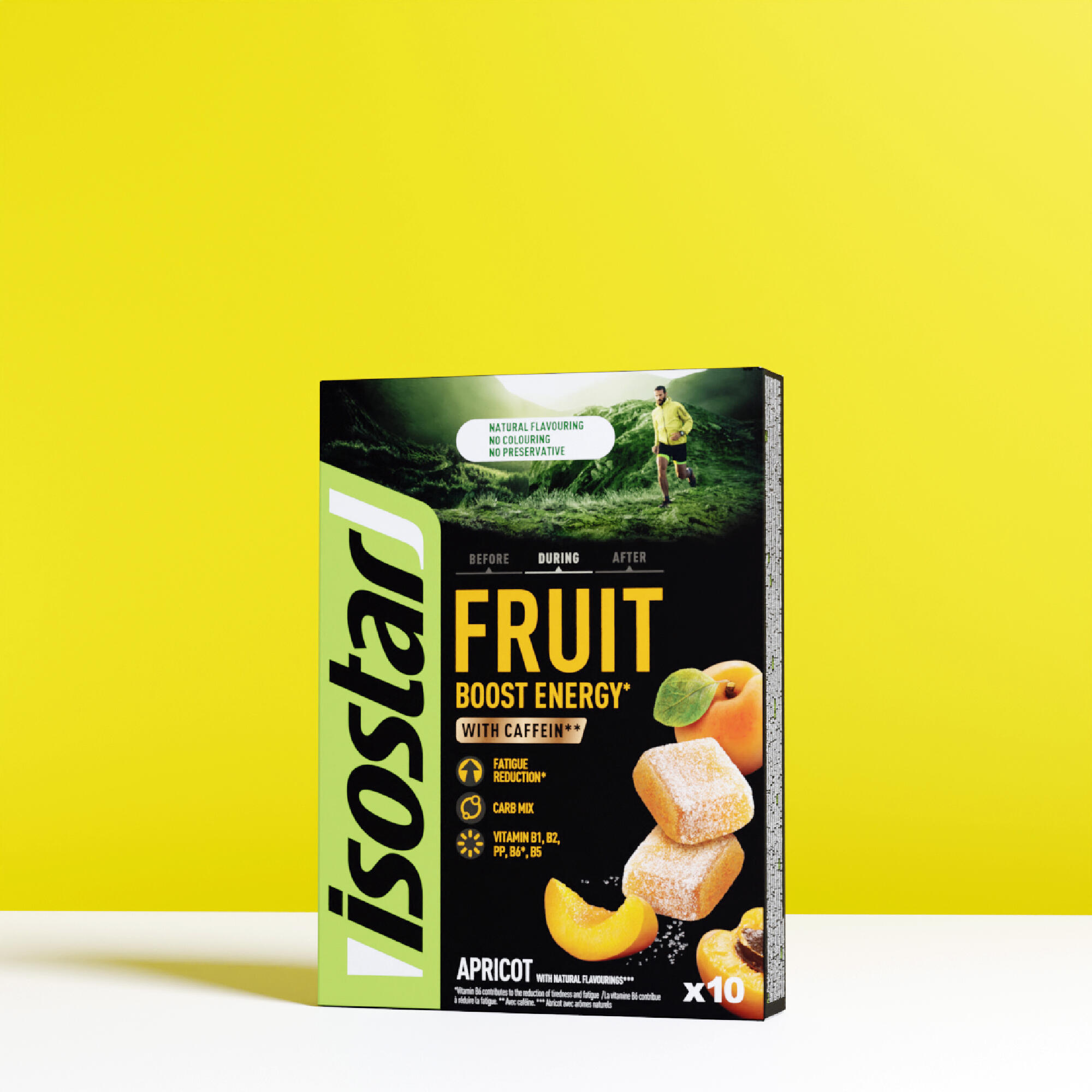Energiewürfel Fruit Boost Aprikose 10 × 10 g