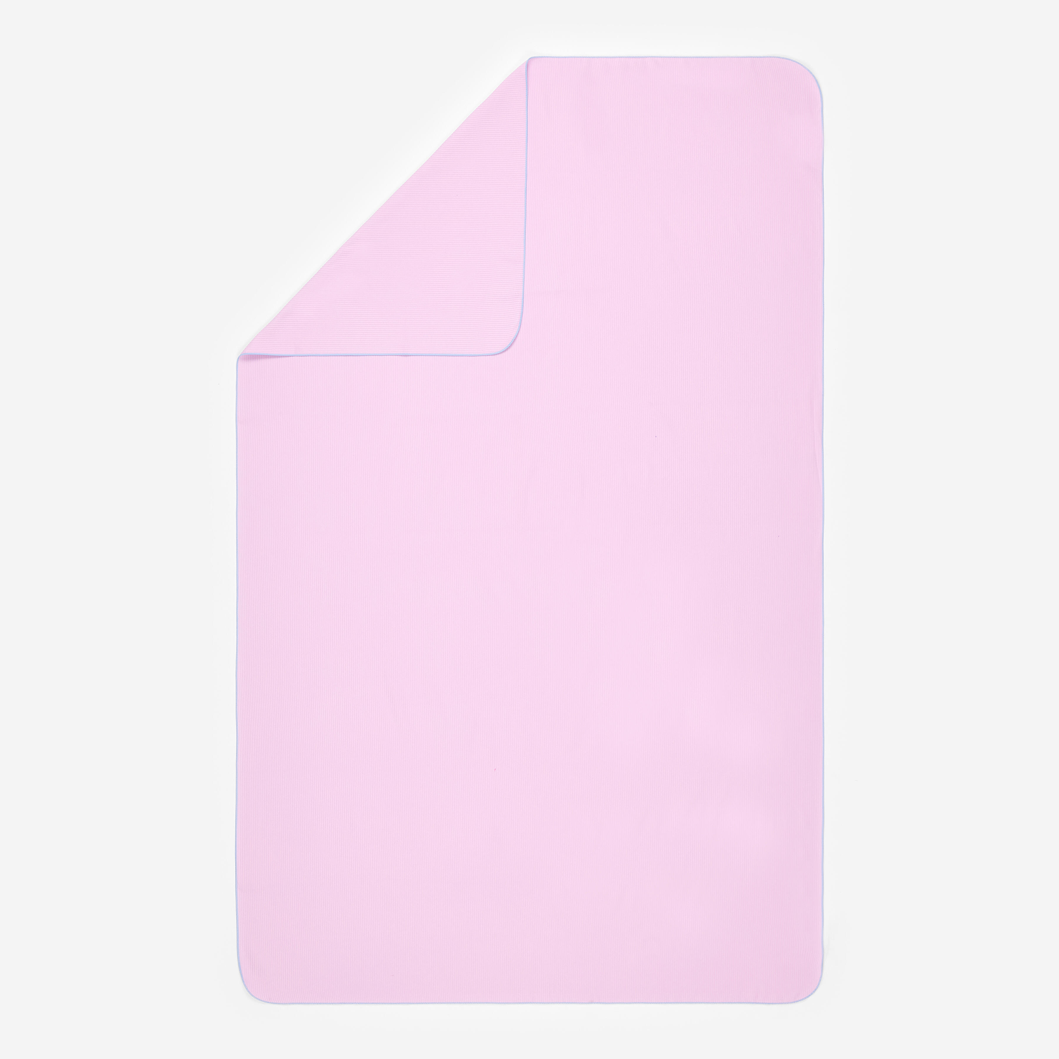 Mikrofaser-Handtuch gerippt XL 110 × 175 cm - lila