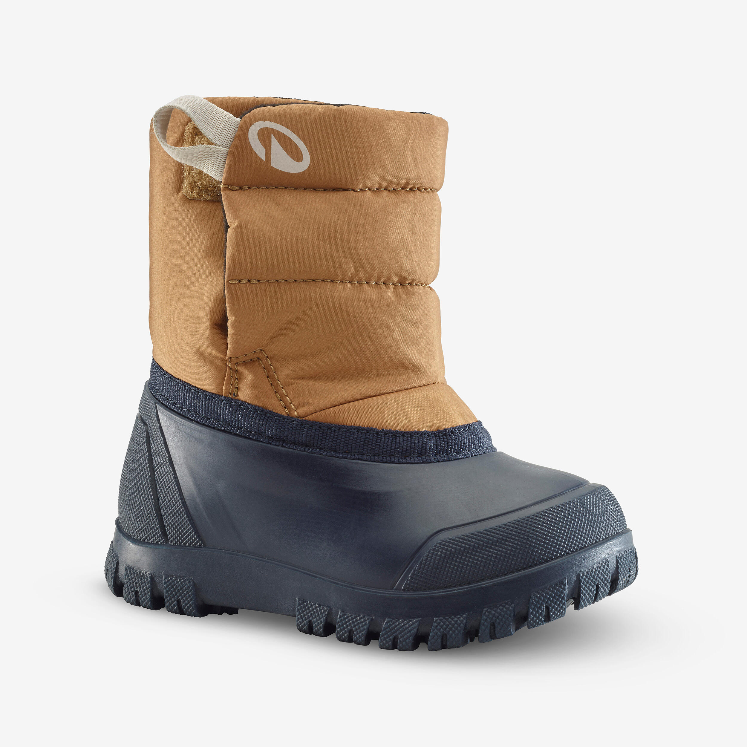 Schneestiefel Kinder 1– Jahre warm - 500 braun/marineblau