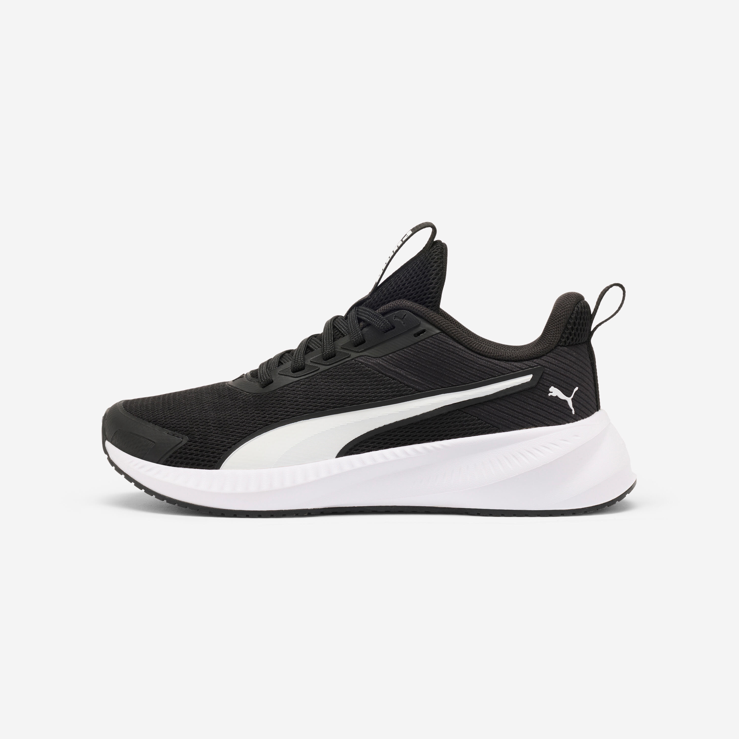 Turnschuhe Kinder Klettverschluss 36–39 - Flyer Lite schwarz/weiß