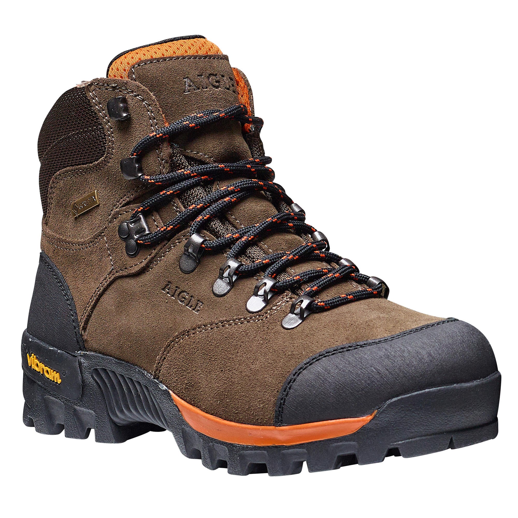 Jagdstiefel Aigle Altavio Gore-Tex® Vibram® wasserdicht braun