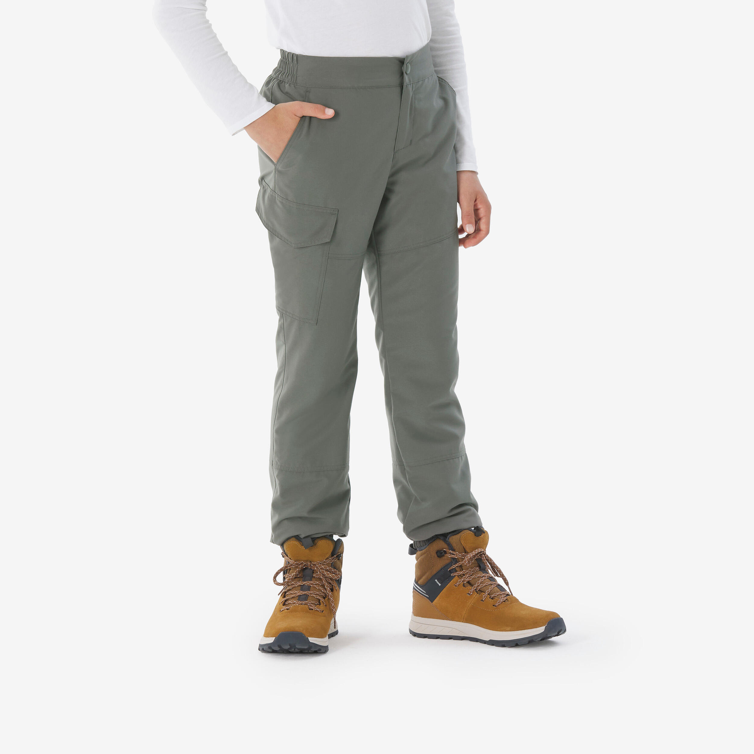 Winterhose Kinder Gr. 122–170 warm - NH100 khaki