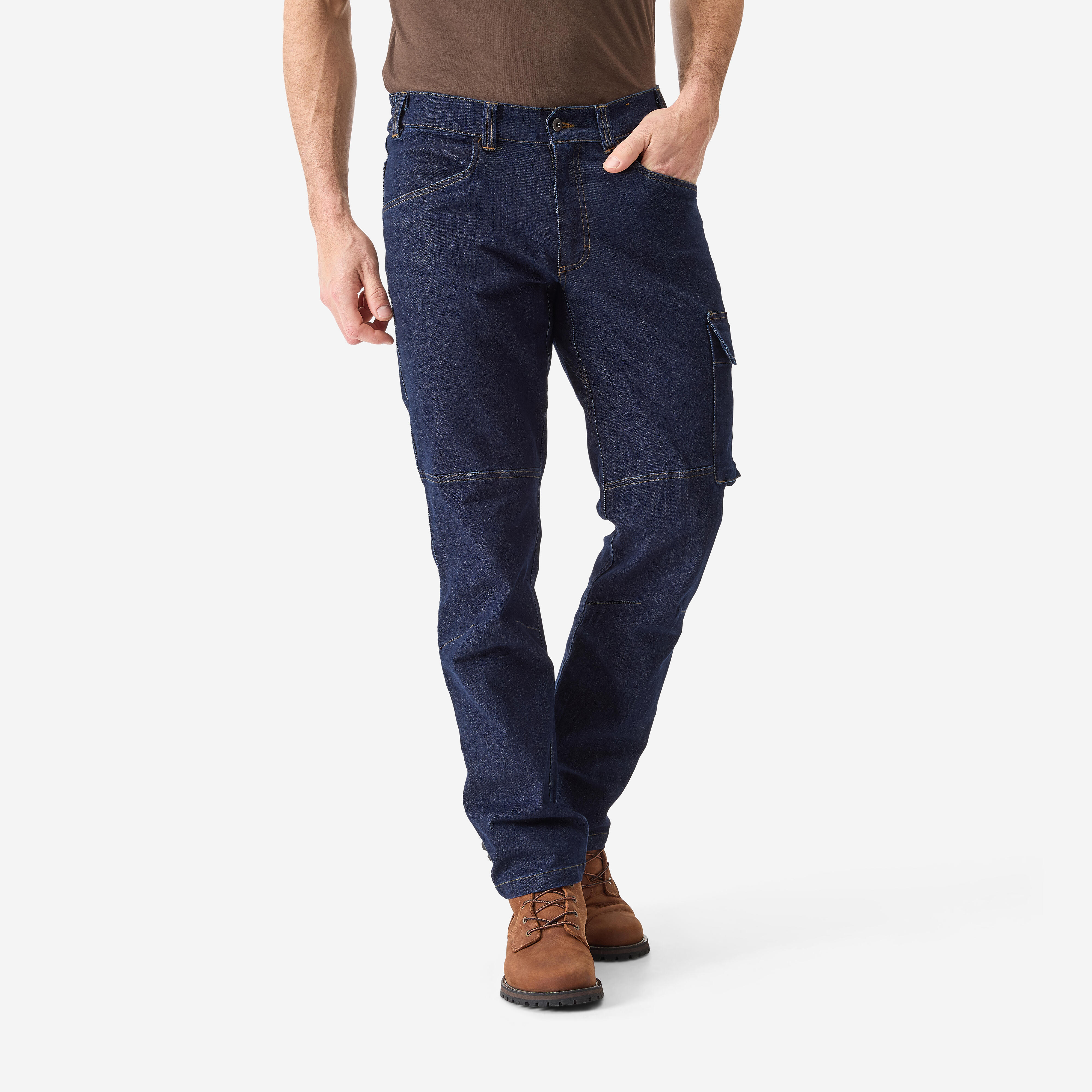 Cargohose Jeans